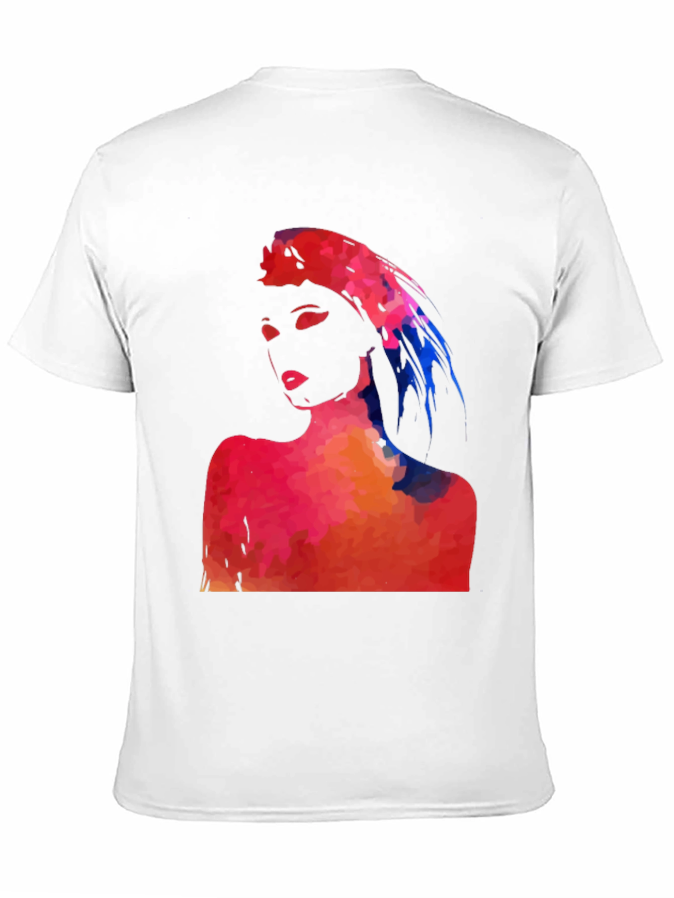 Abstract Woman Graphic Tee - Stylish Unisex T-Shirt