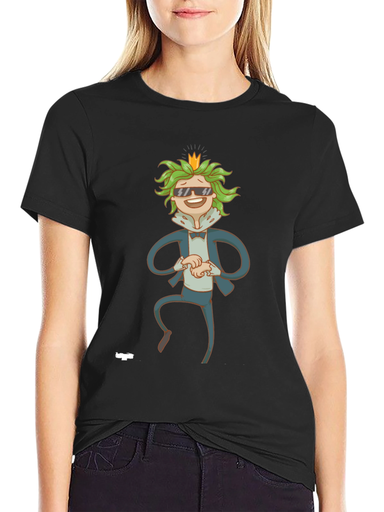 Cartoon Prince Graphic Tee