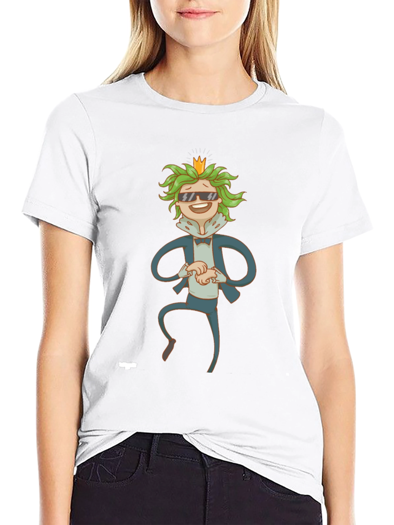 Cartoon Prince Graphic Tee