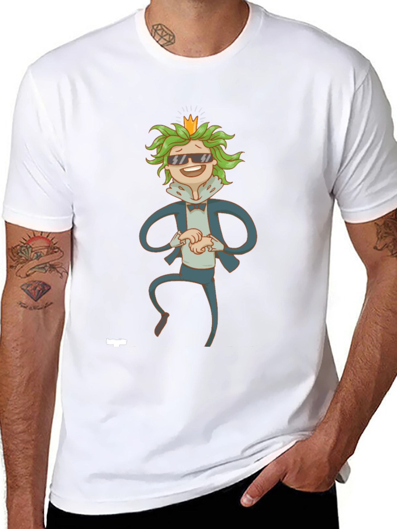 Cartoon Prince Graphic Tee