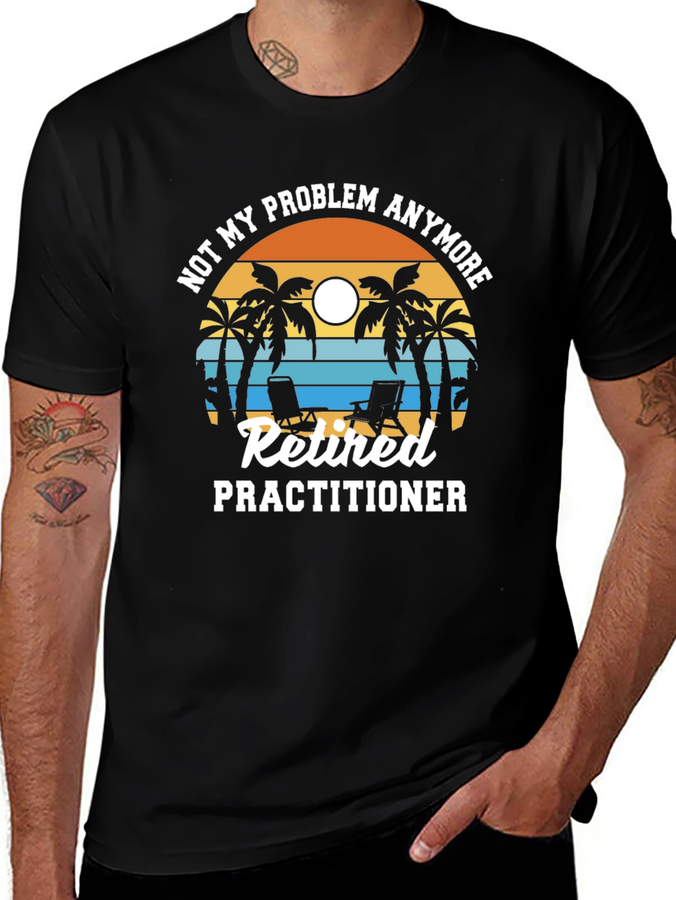 Retired Practitioner Graphic T-Shirt