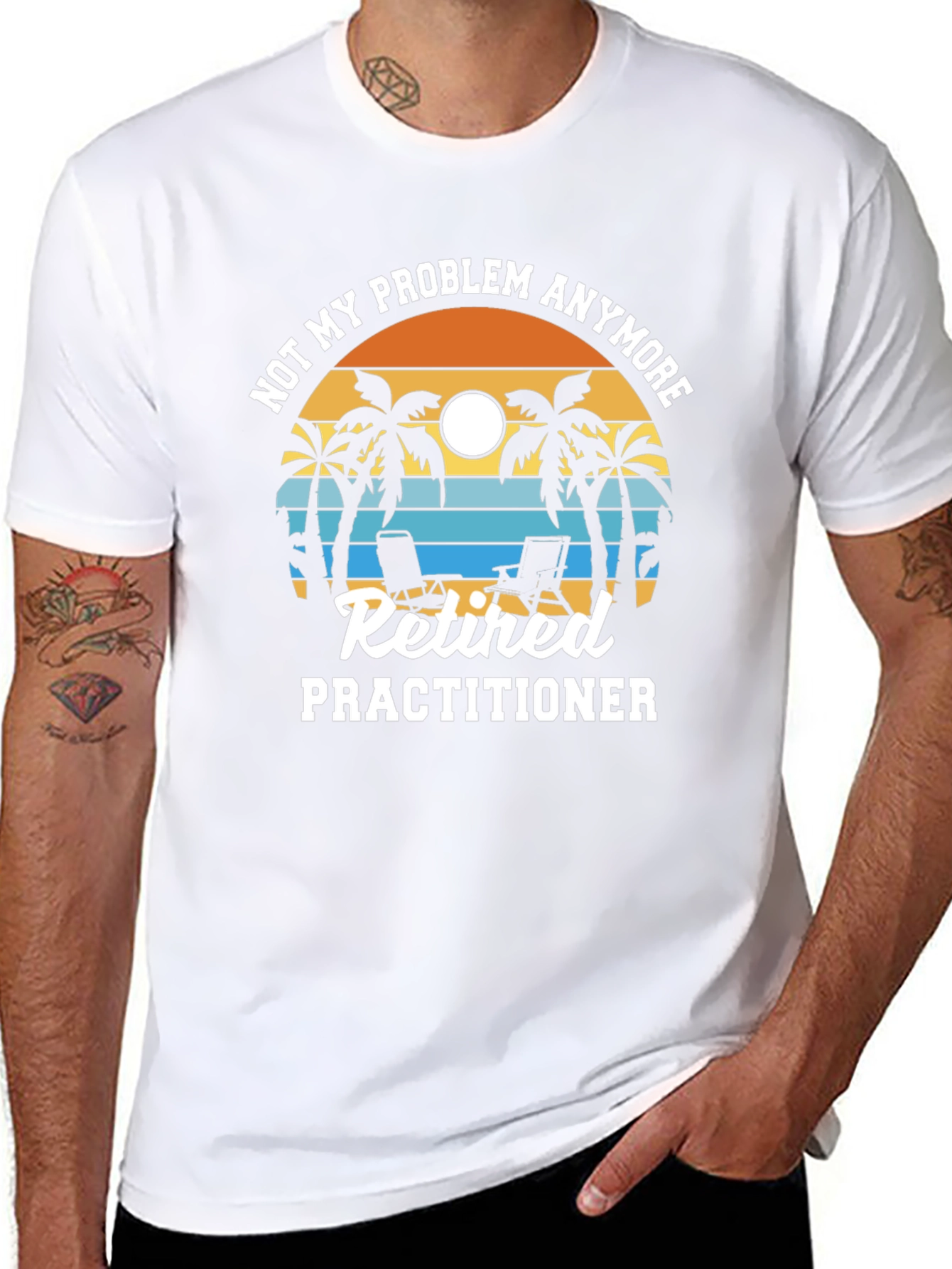 Retired Practitioner Graphic T-Shirt