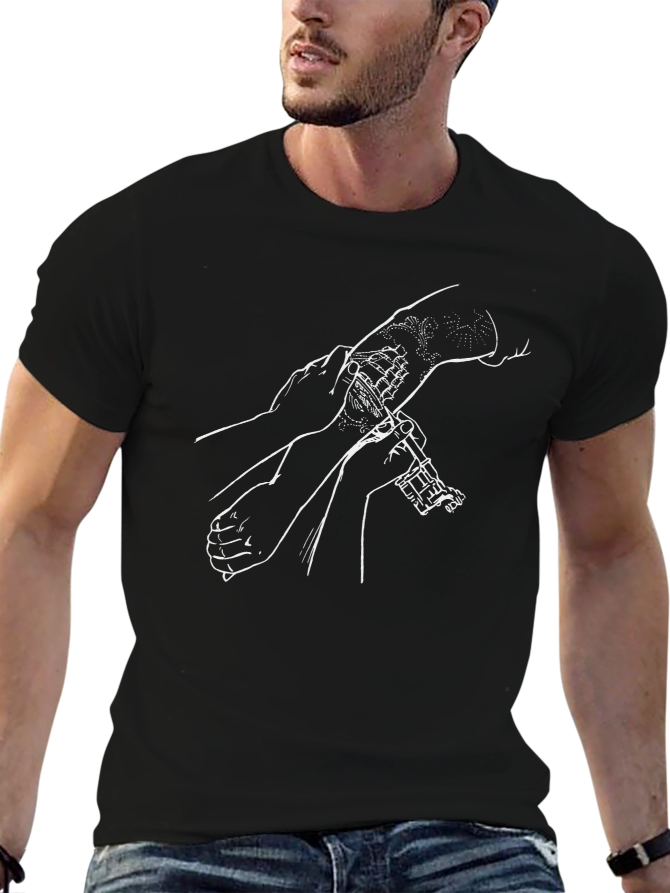 Tattoo Artist Black T-Shirt