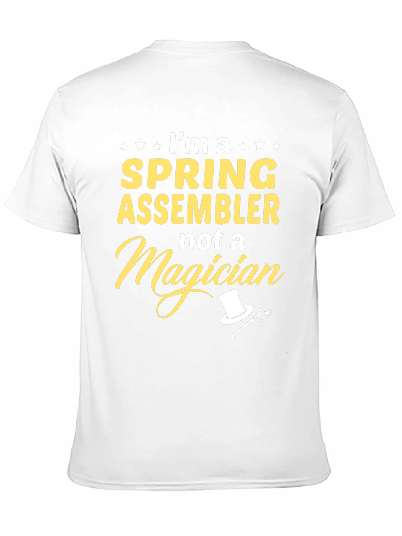 Spring Assembler T-Shirt - Funny Job Pride Tee