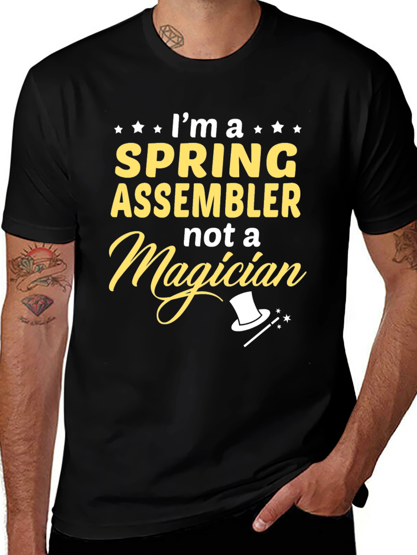 Spring Assembler T-Shirt - Funny Job Pride Tee