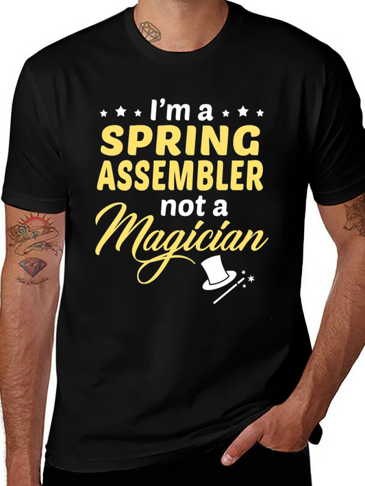 Spring Assembler T-Shirt - Funny Job Pride Tee