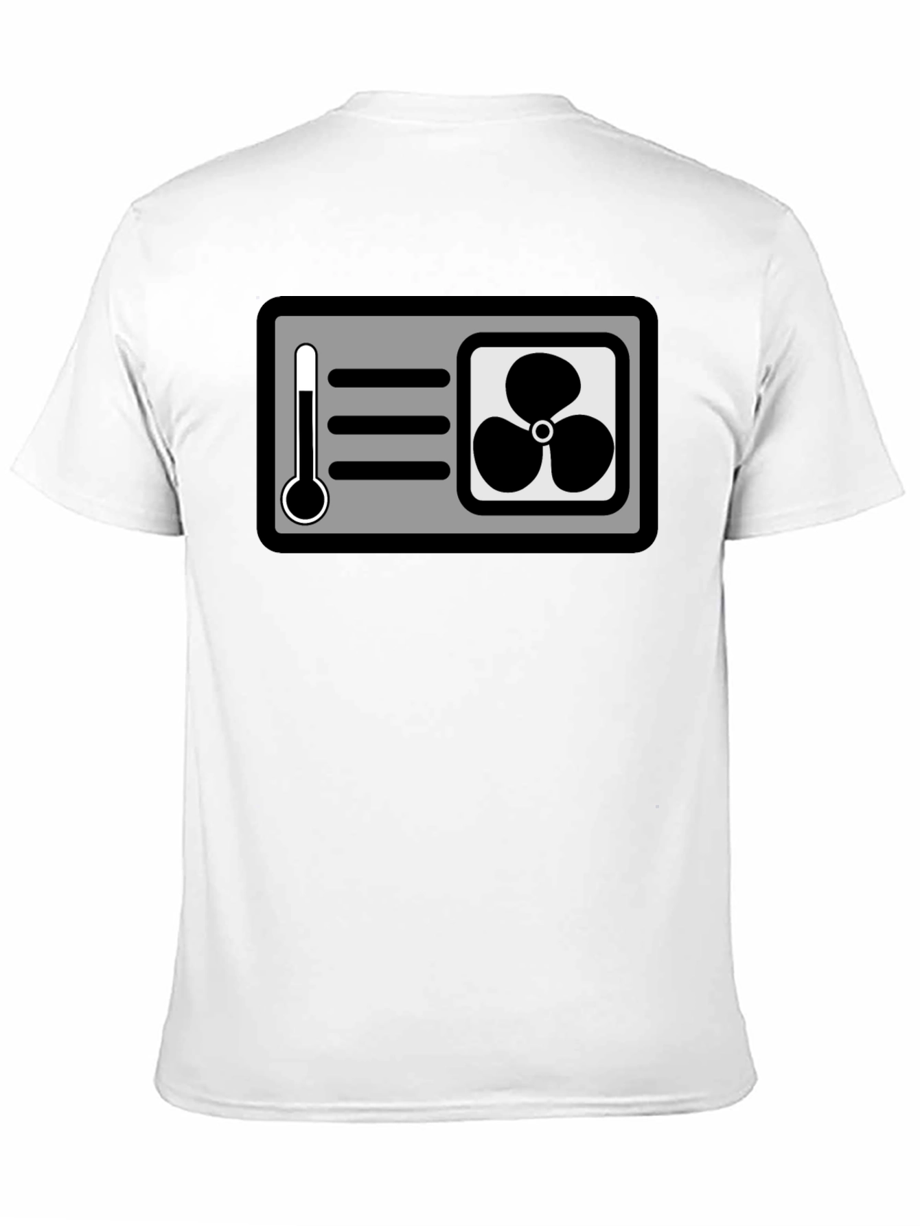 Air Conditioner Cartoon Graphic T-Shirt
