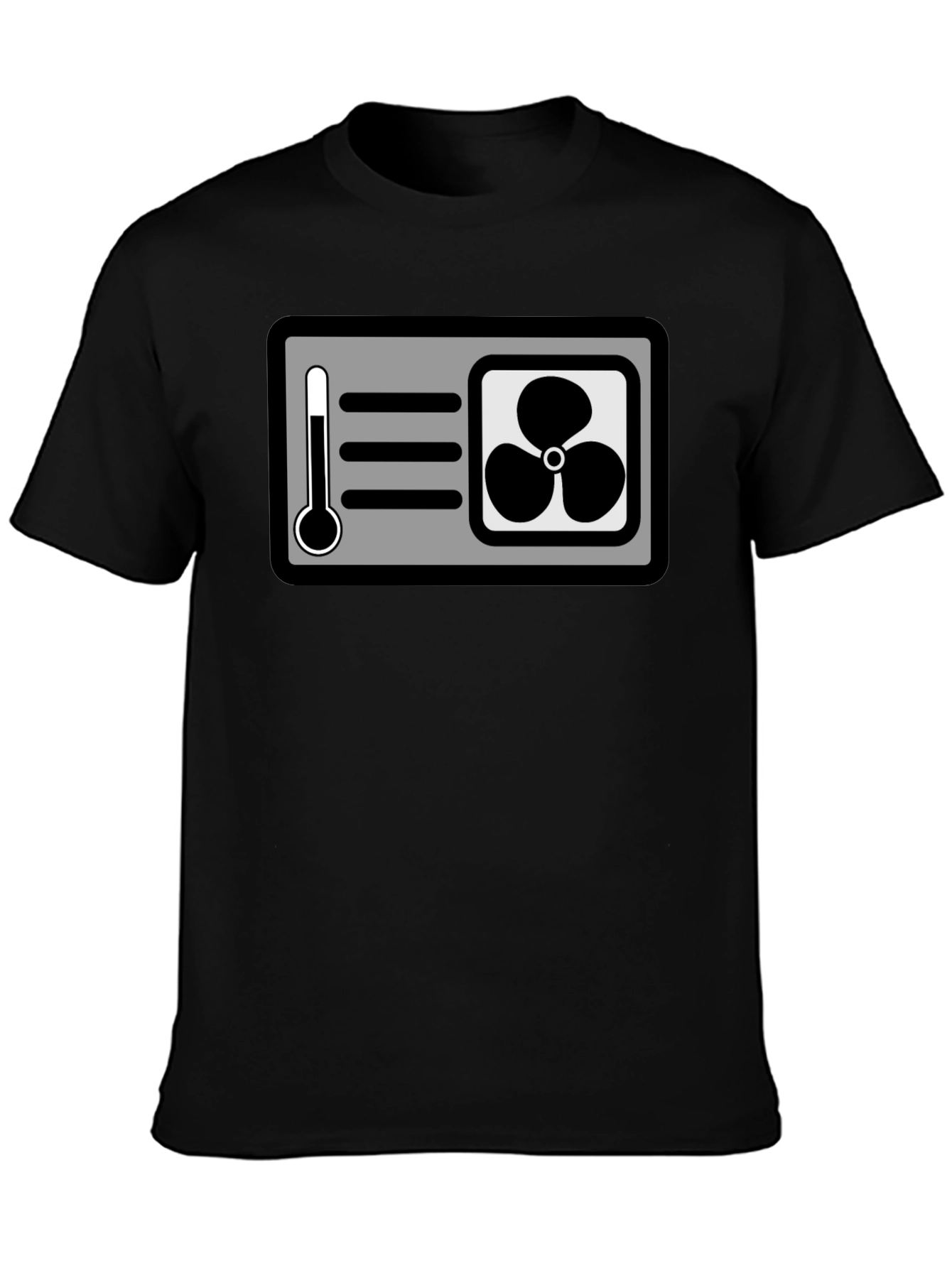 Air Conditioner Cartoon Graphic T-Shirt