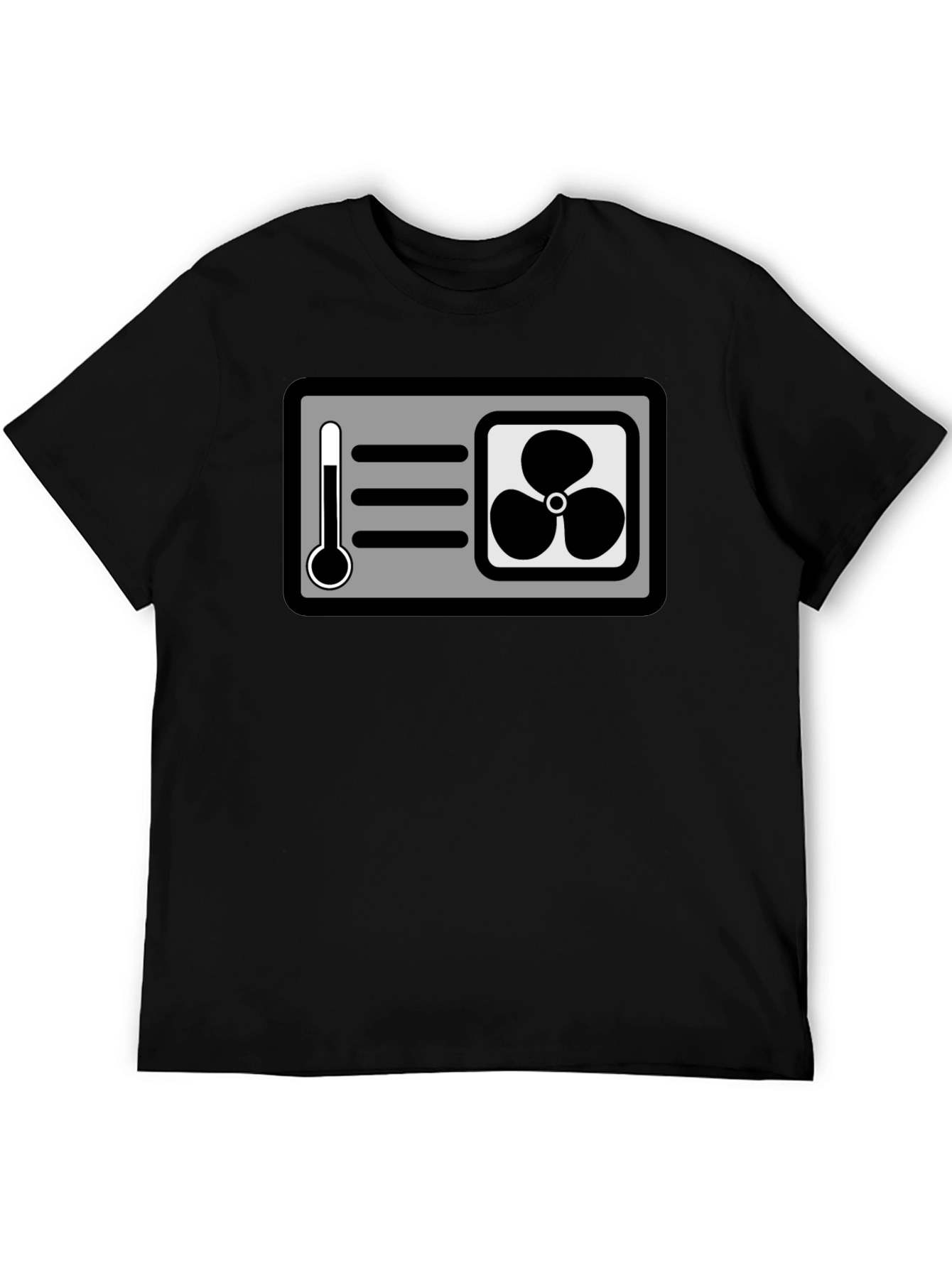 Air Conditioner Cartoon Graphic T-Shirt