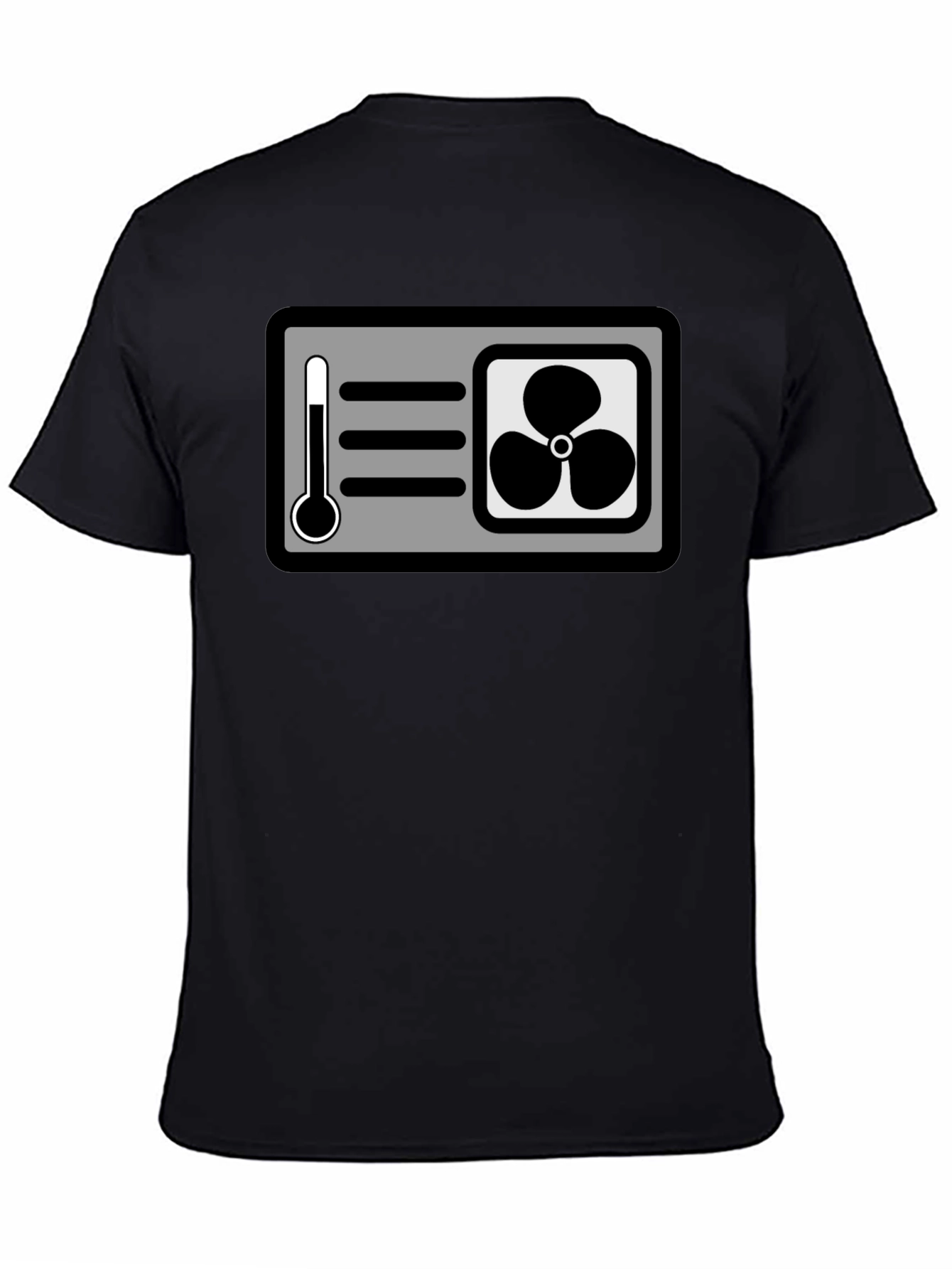 Air Conditioner Cartoon Graphic T-Shirt