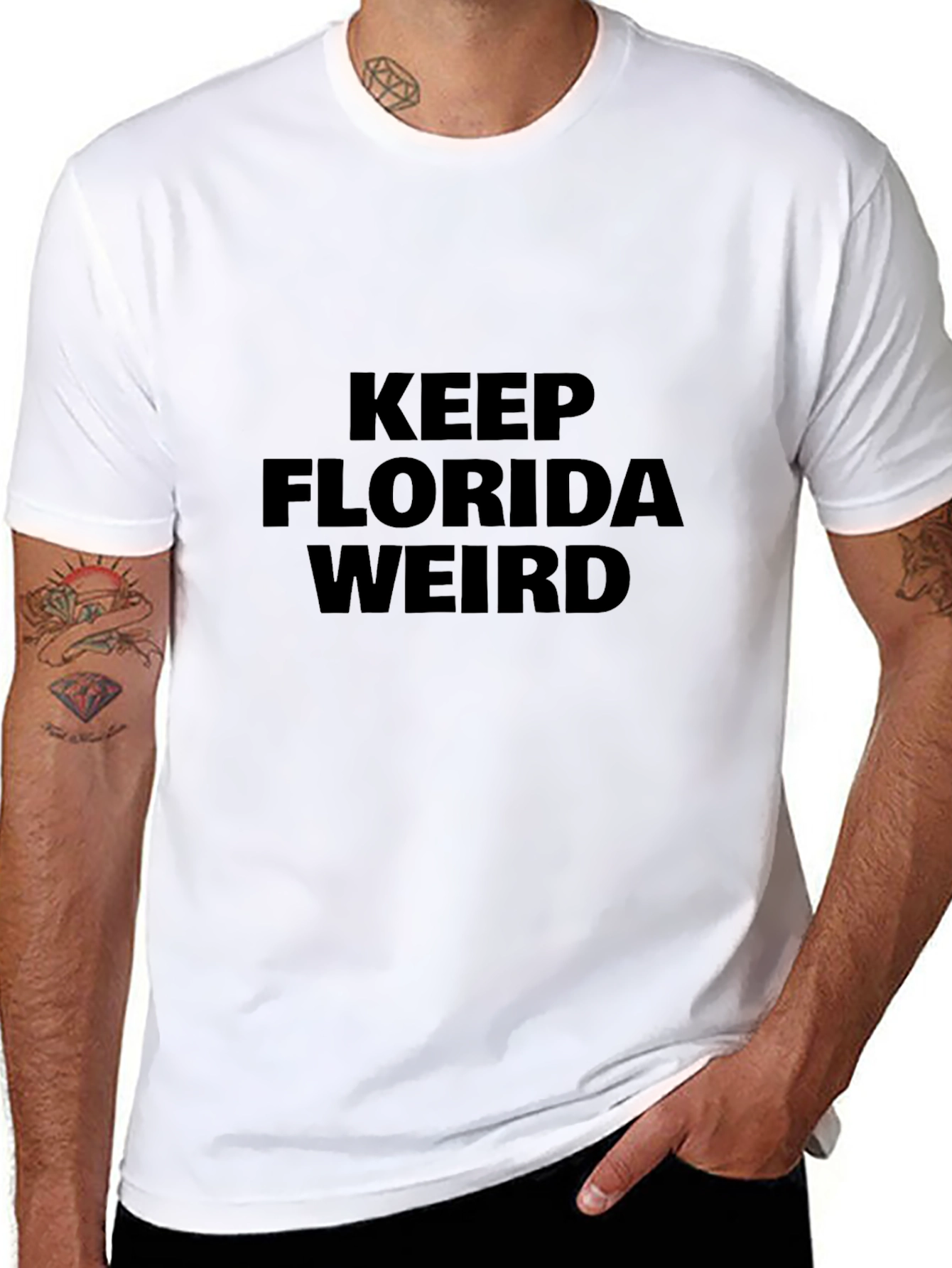 Keep Florida Weird Black T-Shirt