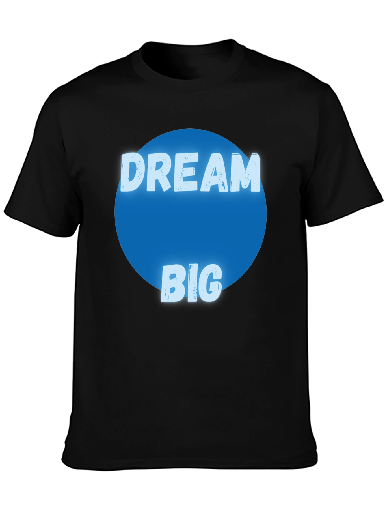 Dream Big Graphic Tee - Mens Black T-Shirt