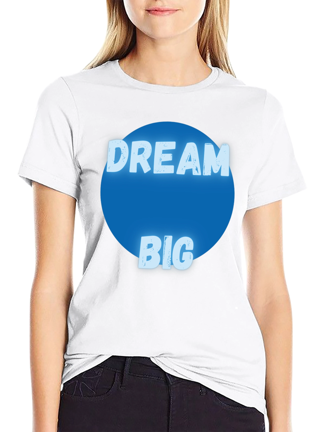 Dream Big Graphic Tee - Mens Black T-Shirt