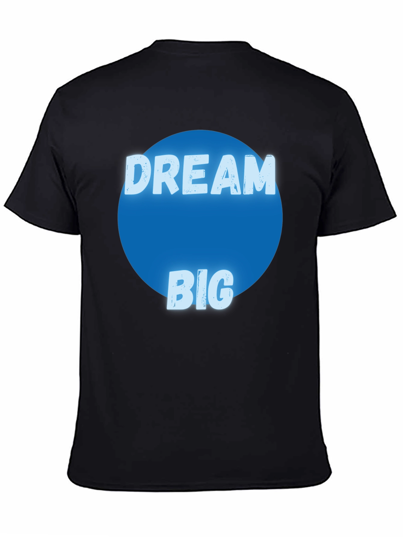 Dream Big Graphic Tee - Mens Black T-Shirt
