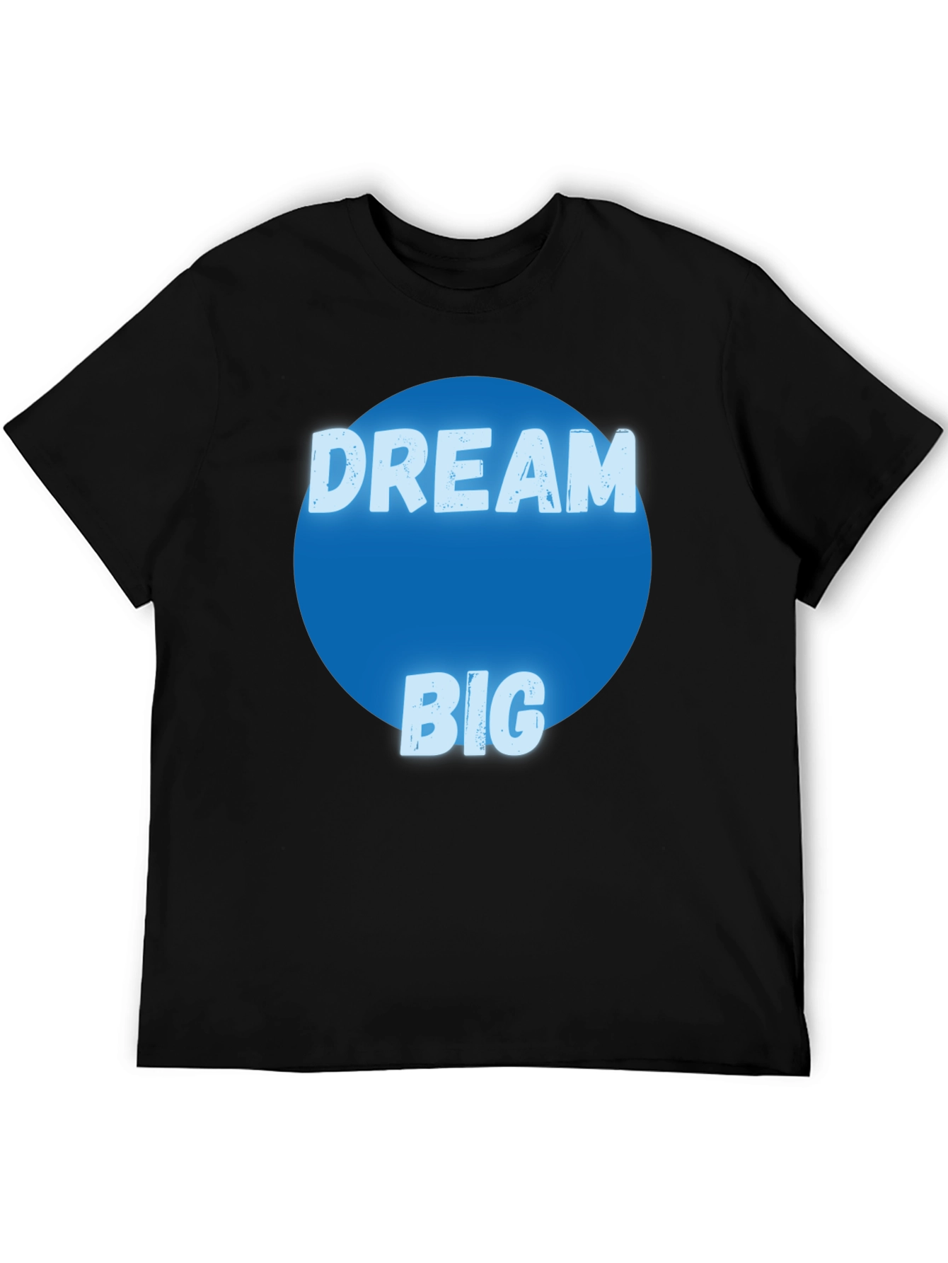 Dream Big Graphic Tee - Mens Black T-Shirt