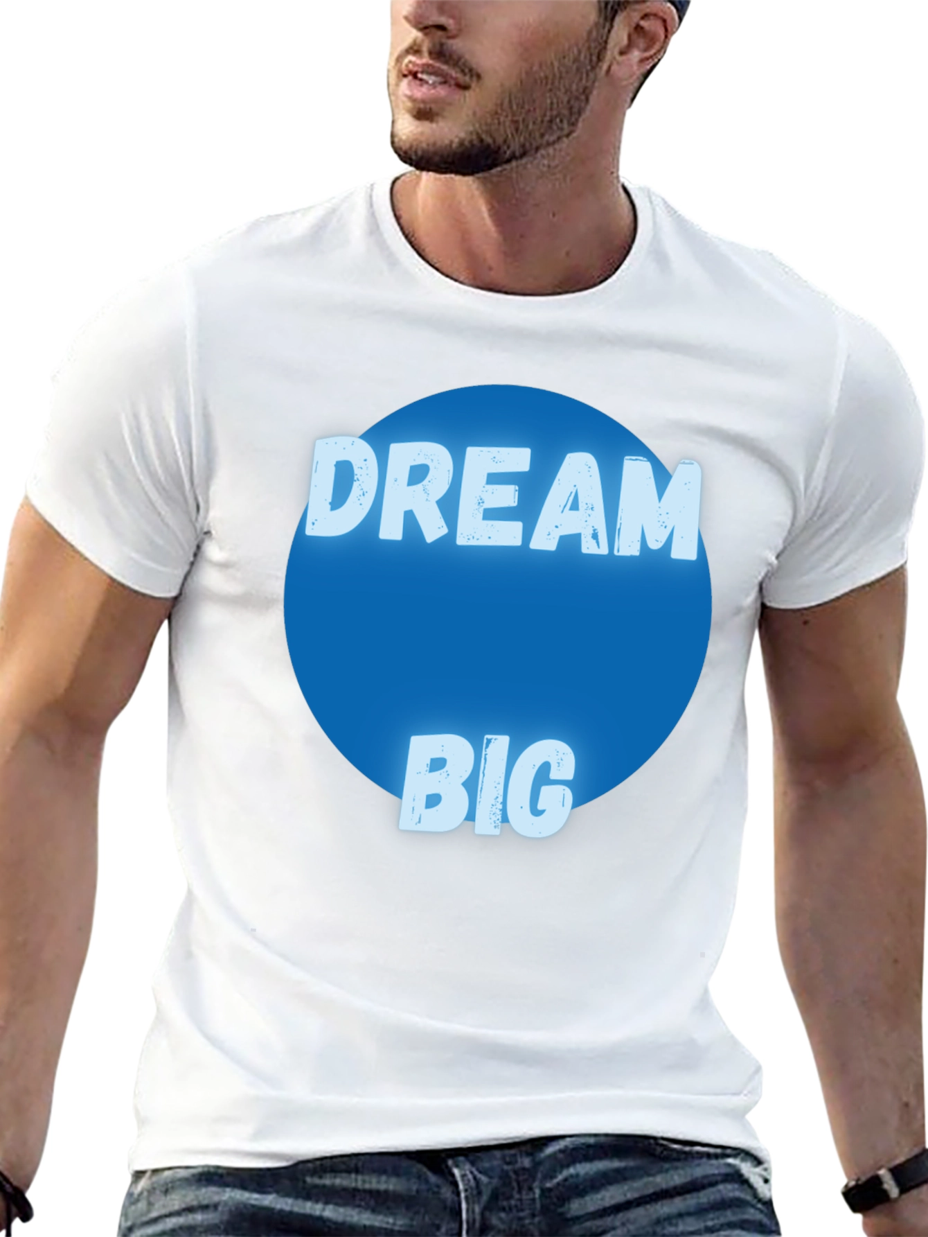 Dream Big Graphic Tee - Mens Black T-Shirt