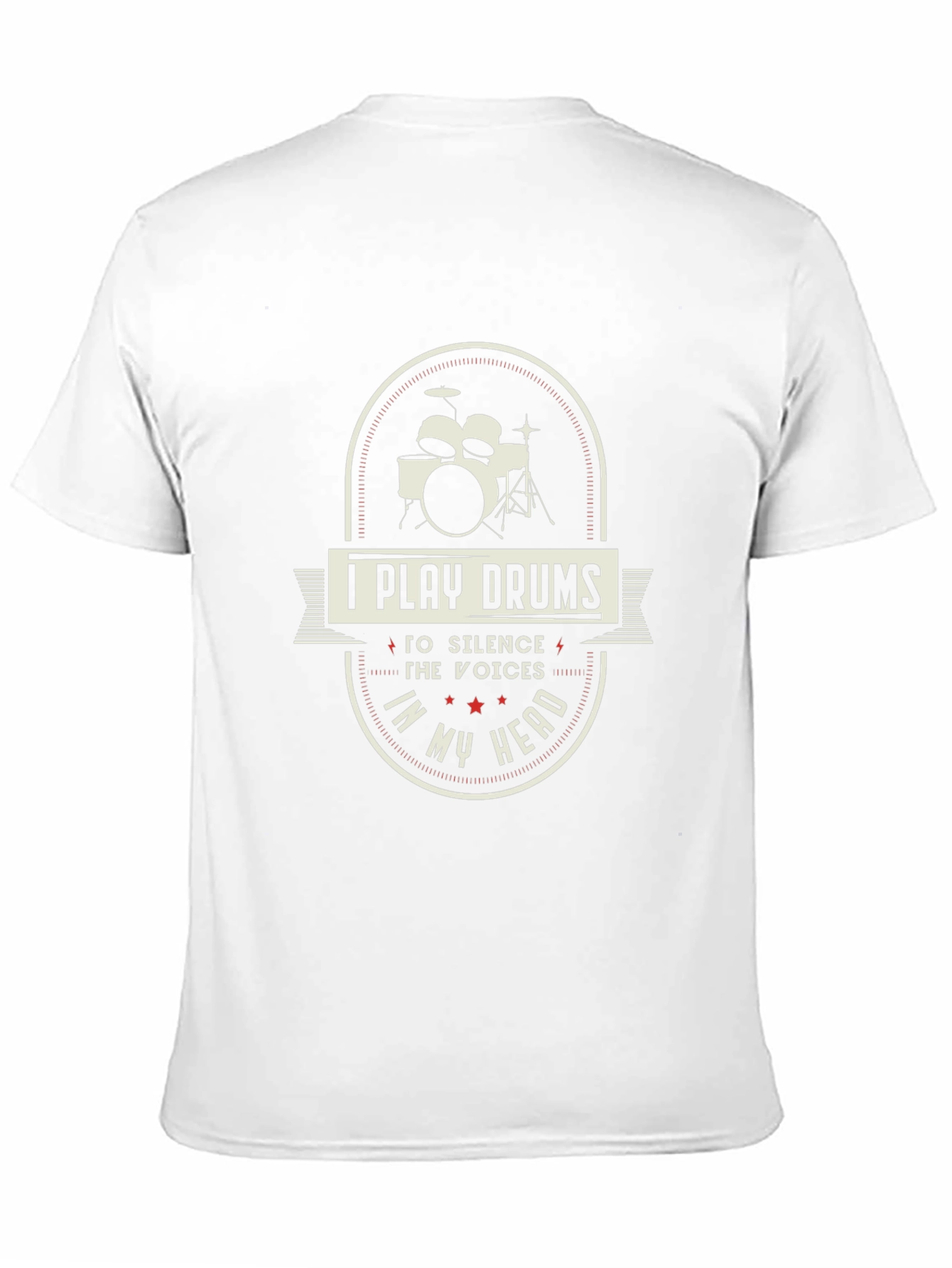 I Play Drums T-Shirt - Music Lover Tee