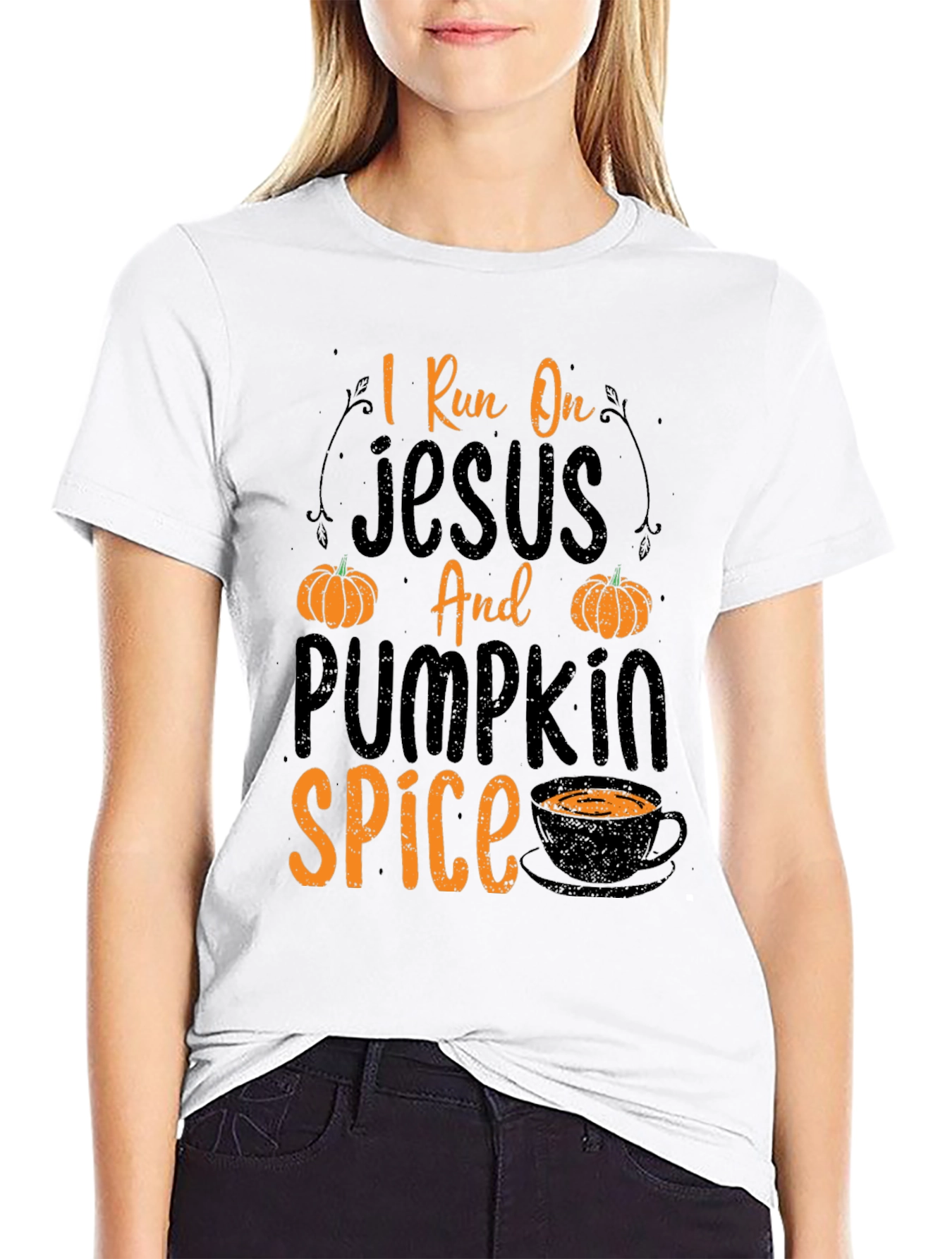 Jesus and Pumpkin Spice T-Shirt