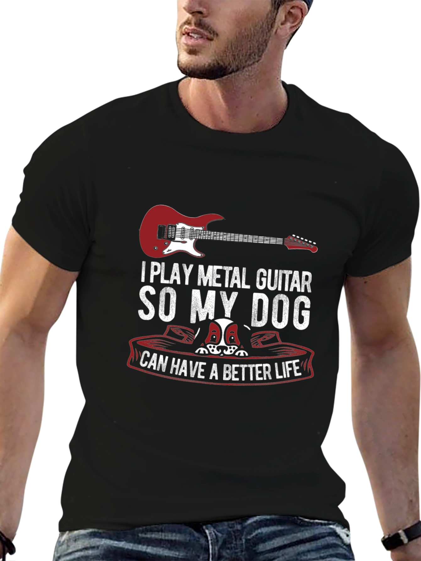 I Play Metal Guitar T-Shirt