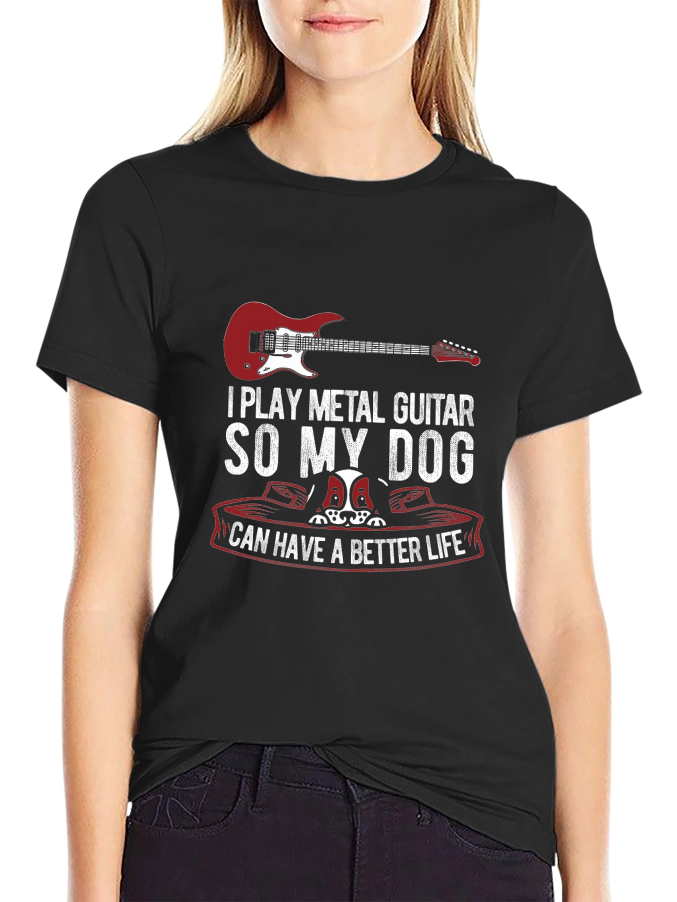 I Play Metal Guitar T-Shirt