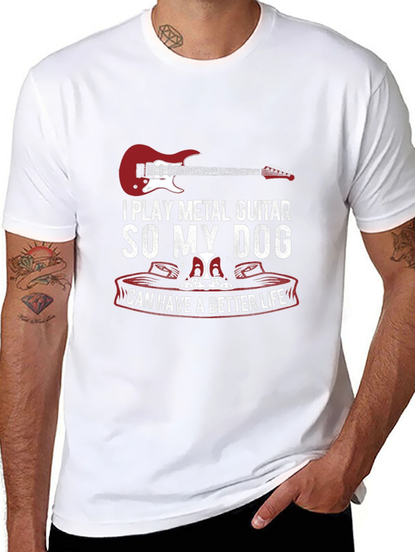 I Play Metal Guitar T-Shirt