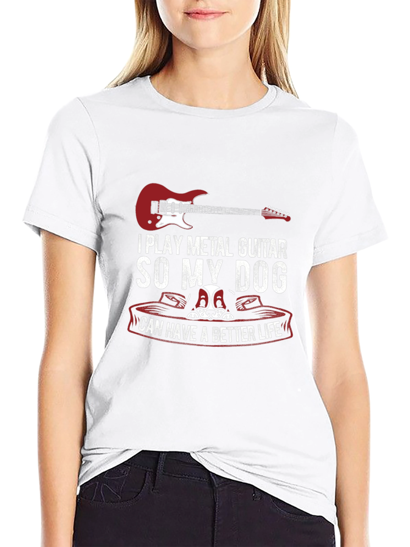 I Play Metal Guitar T-Shirt