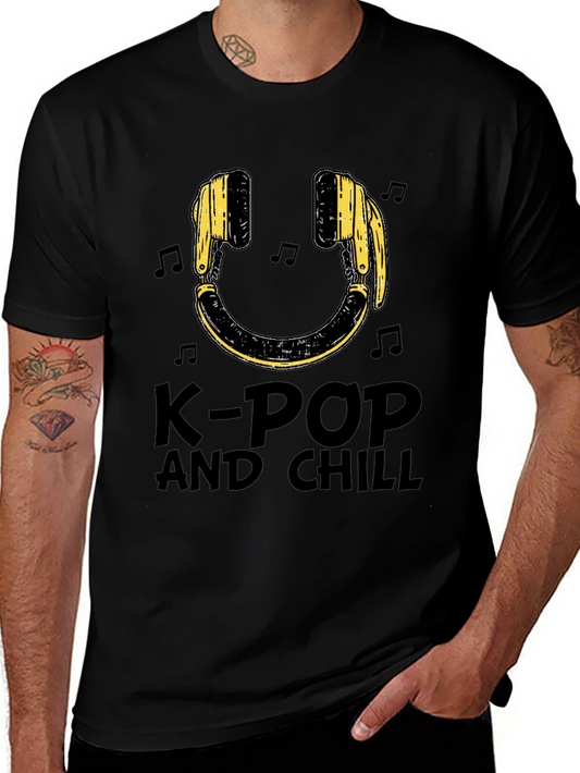 K-Pop and Chill Graphic Tee