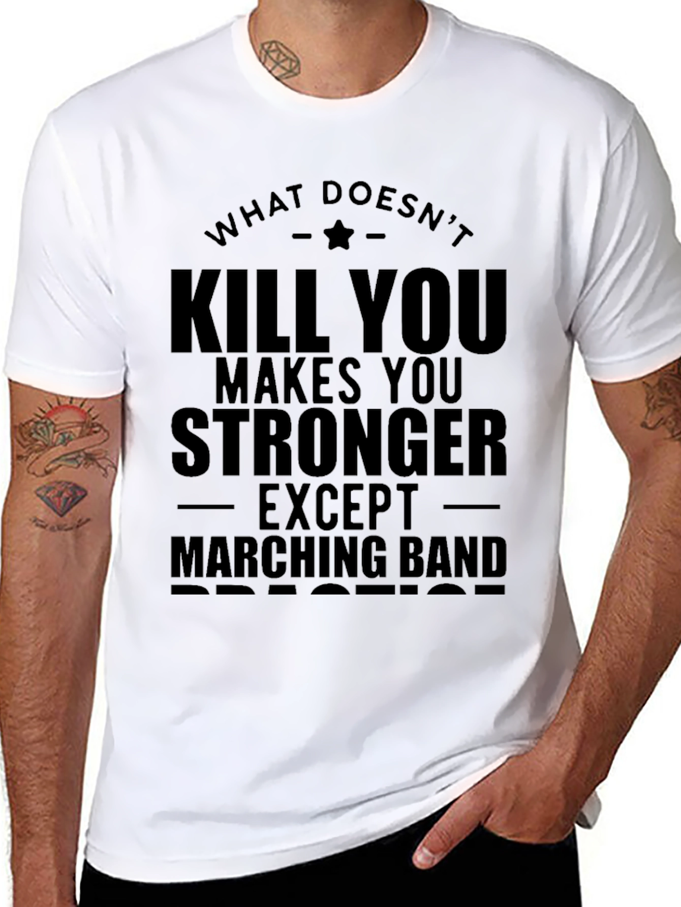 What Doesnt Kill You Marching Band T-Shirt