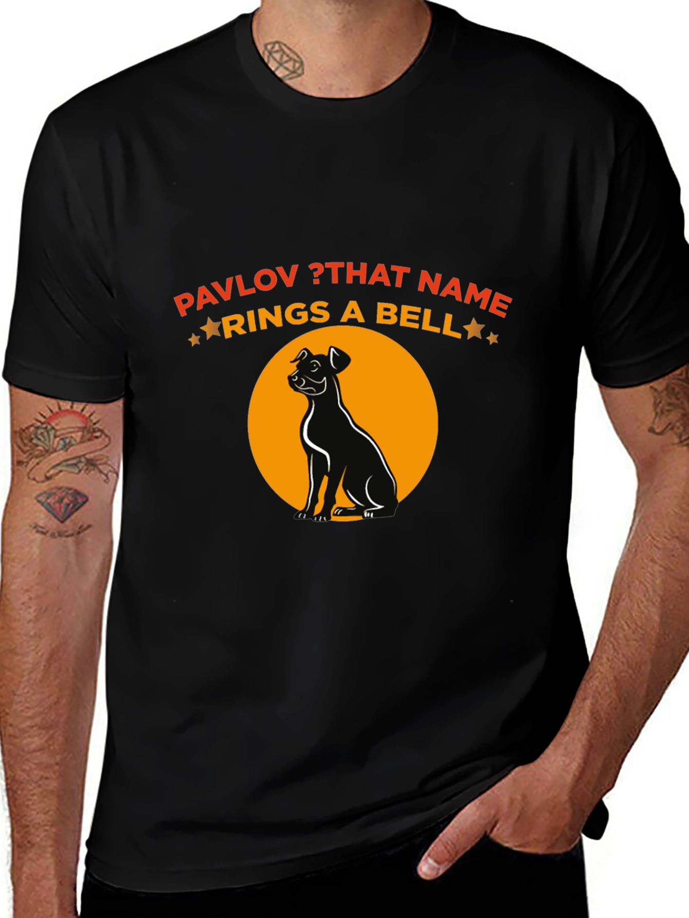 Pavlov Dog Rings A Bell Graphic Tee