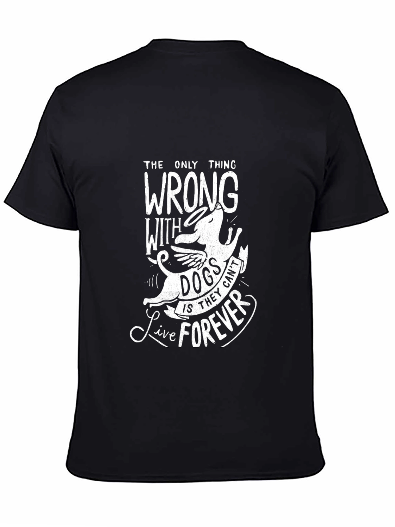 Dog Lovers T-Shirt - Live Forever Graphic Tee