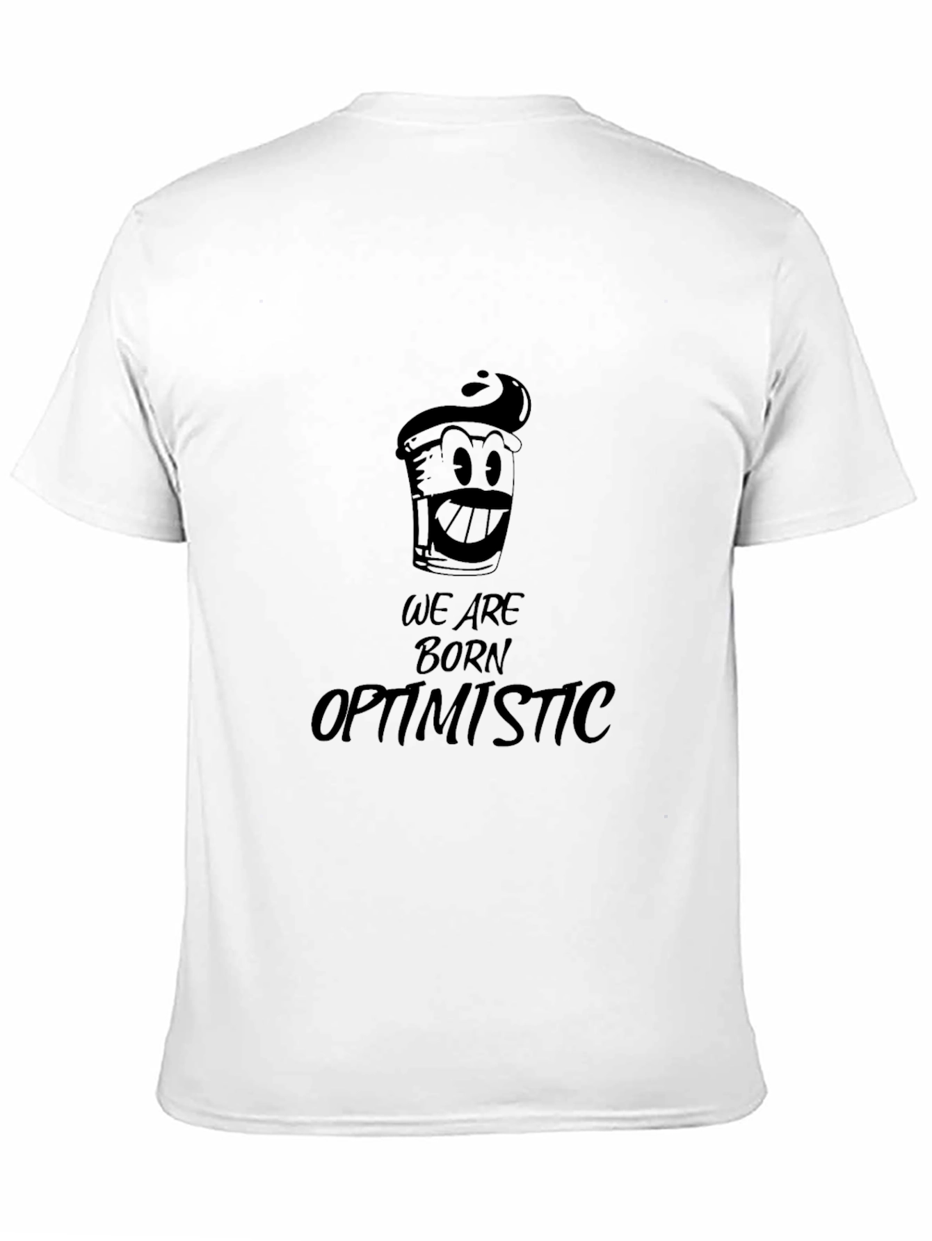 Optimistic Graphic Black T-Shirt