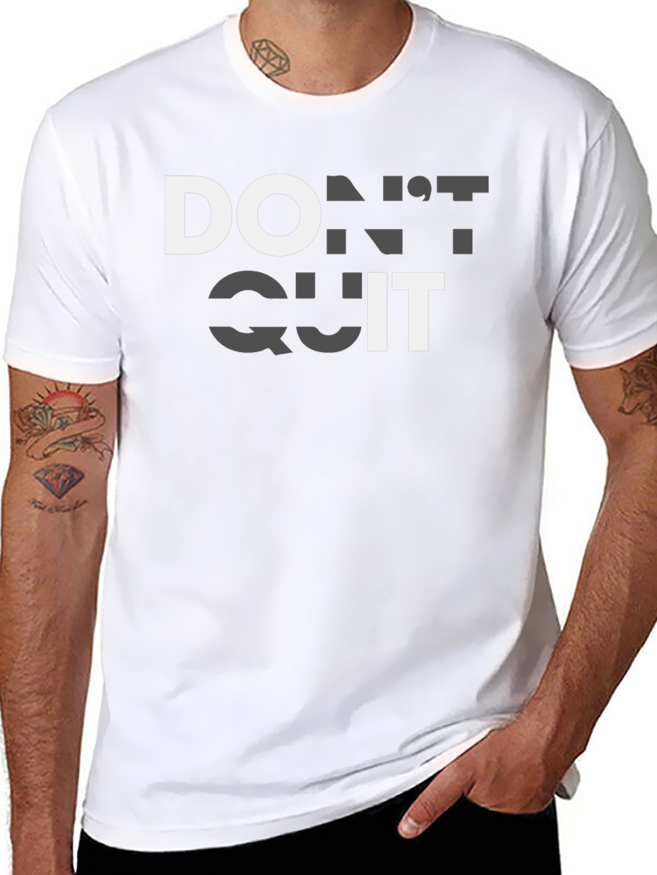 Dont Quit Motivational T-Shirt
