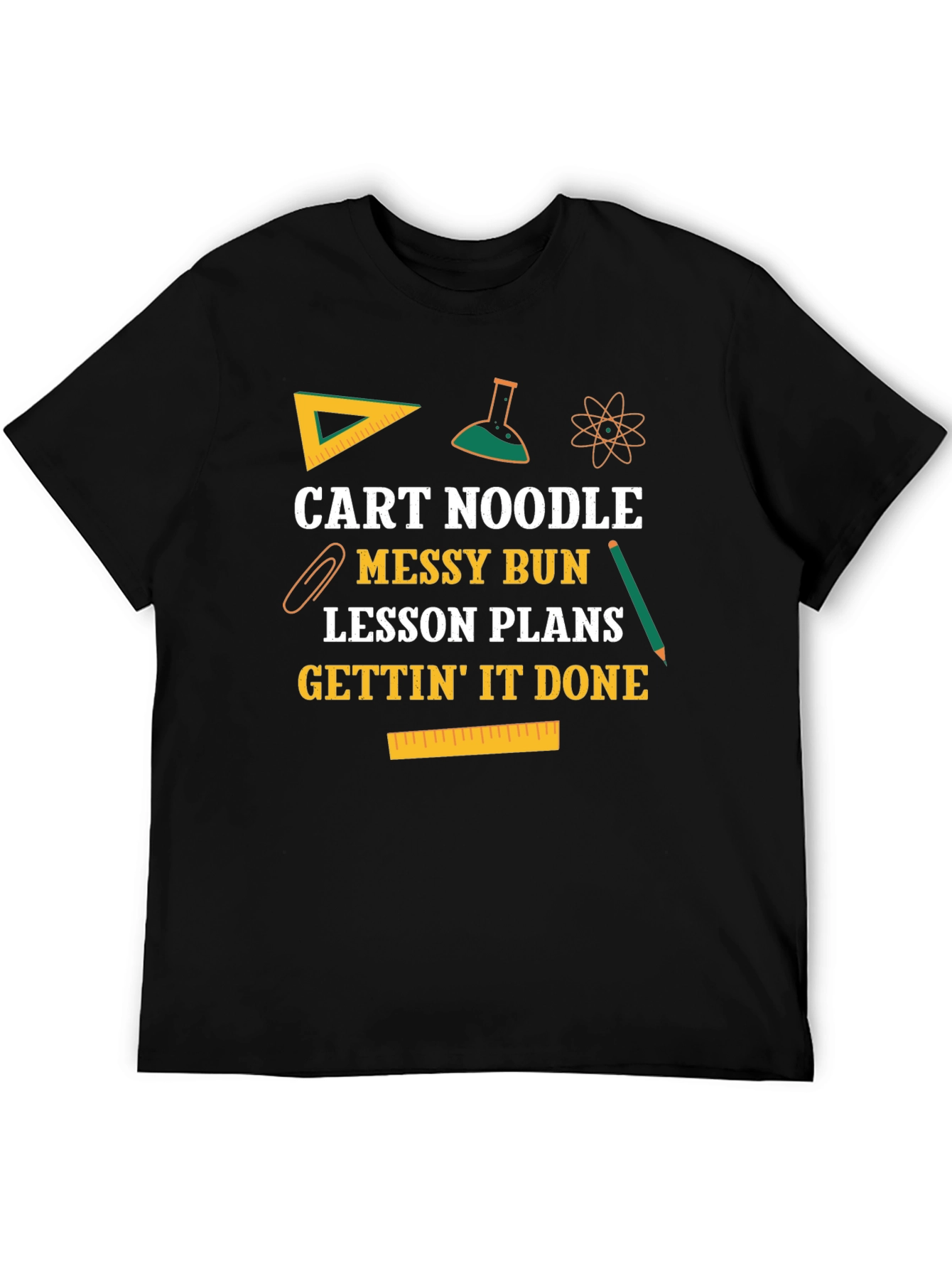 Cart Noodle Messy Bun T-Shirt