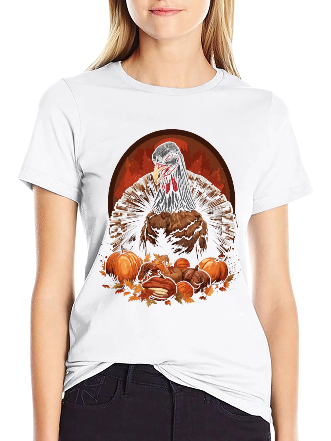 Thanksgiving Turkey Graphic Tee