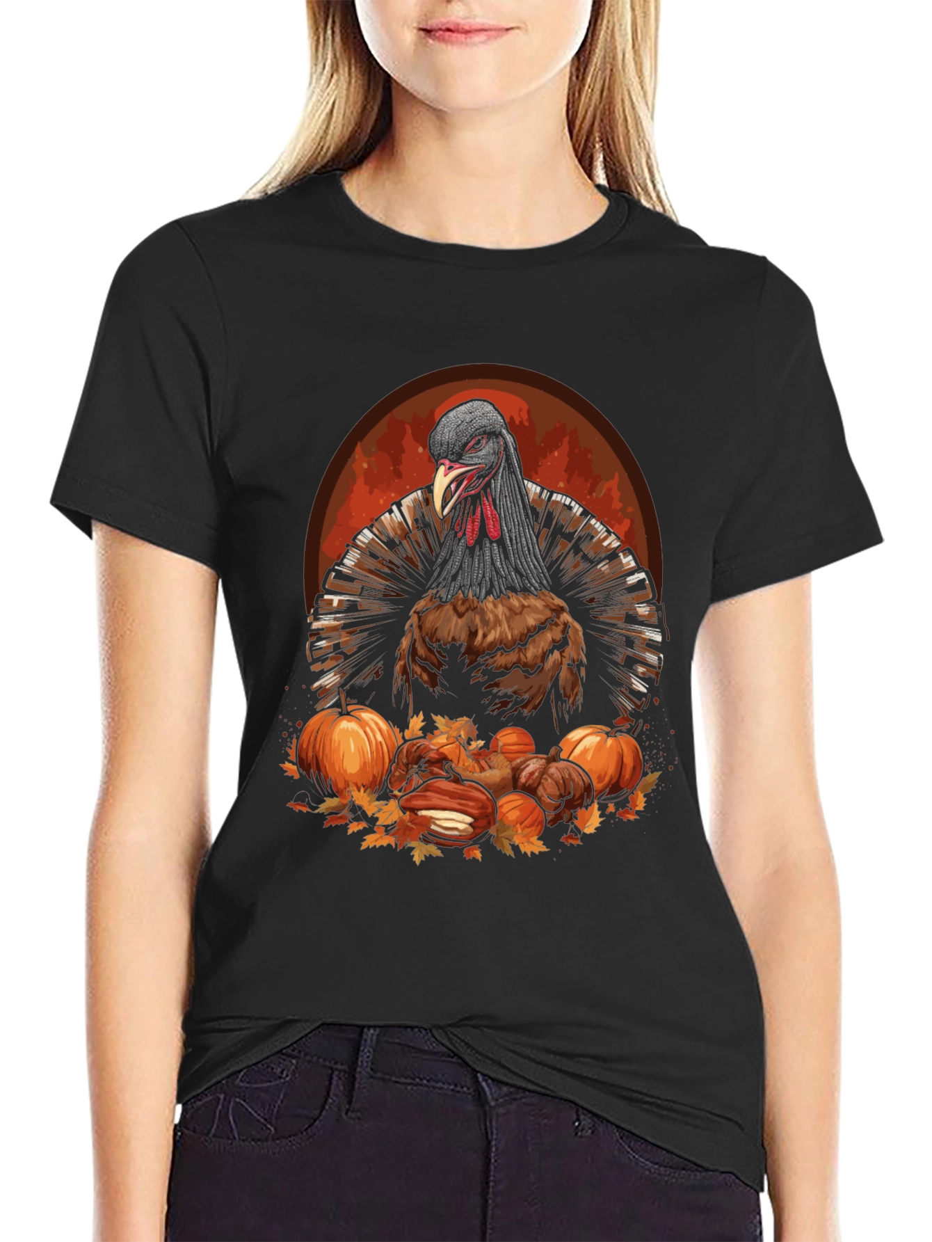 Thanksgiving Turkey Graphic Tee