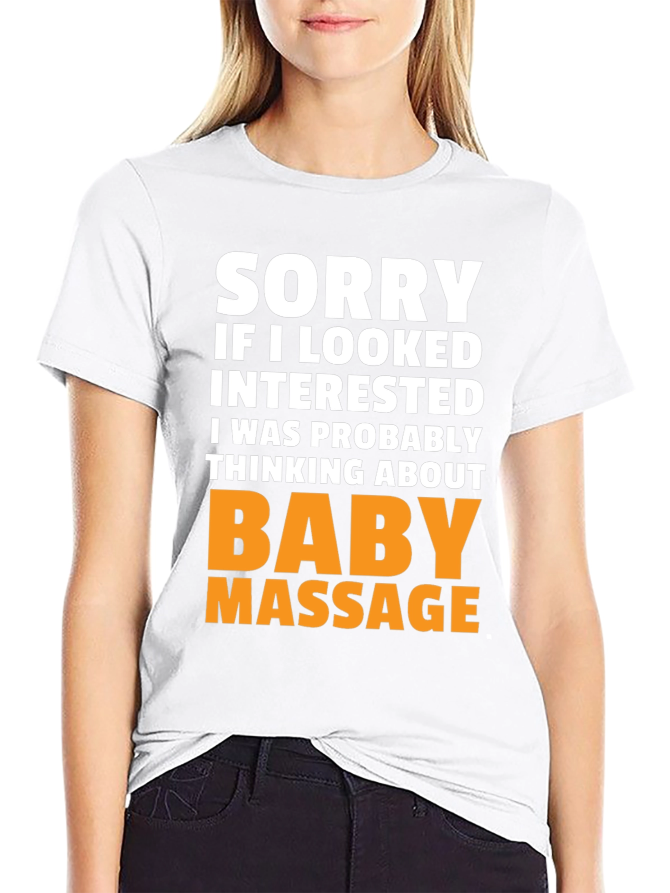 Funny Baby Massage T-Shirt - Novelty Gift