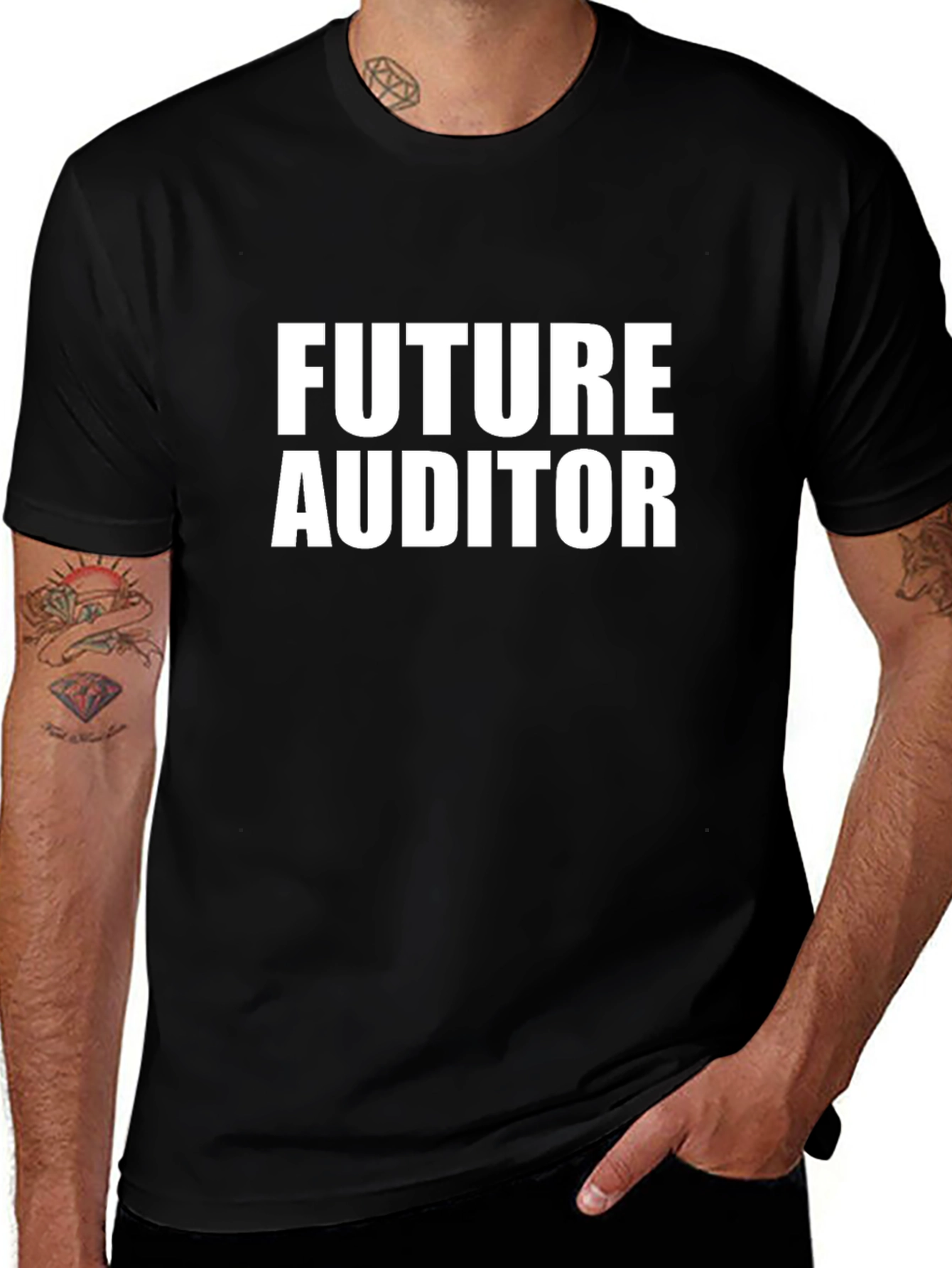 Future Auditor T-Shirt - Bold Statement Tee