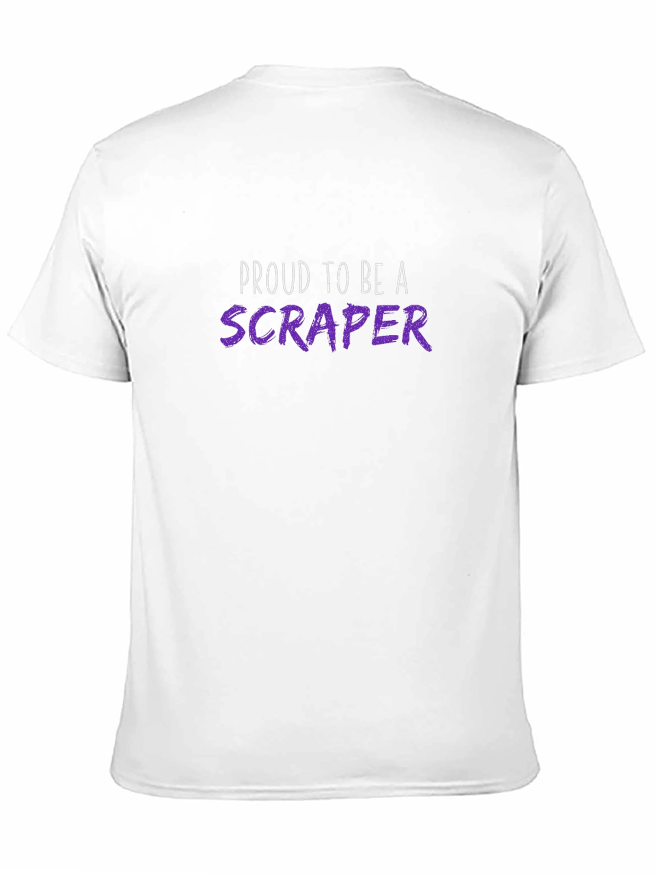 Proud Scraper Graphic T-Shirt - Black