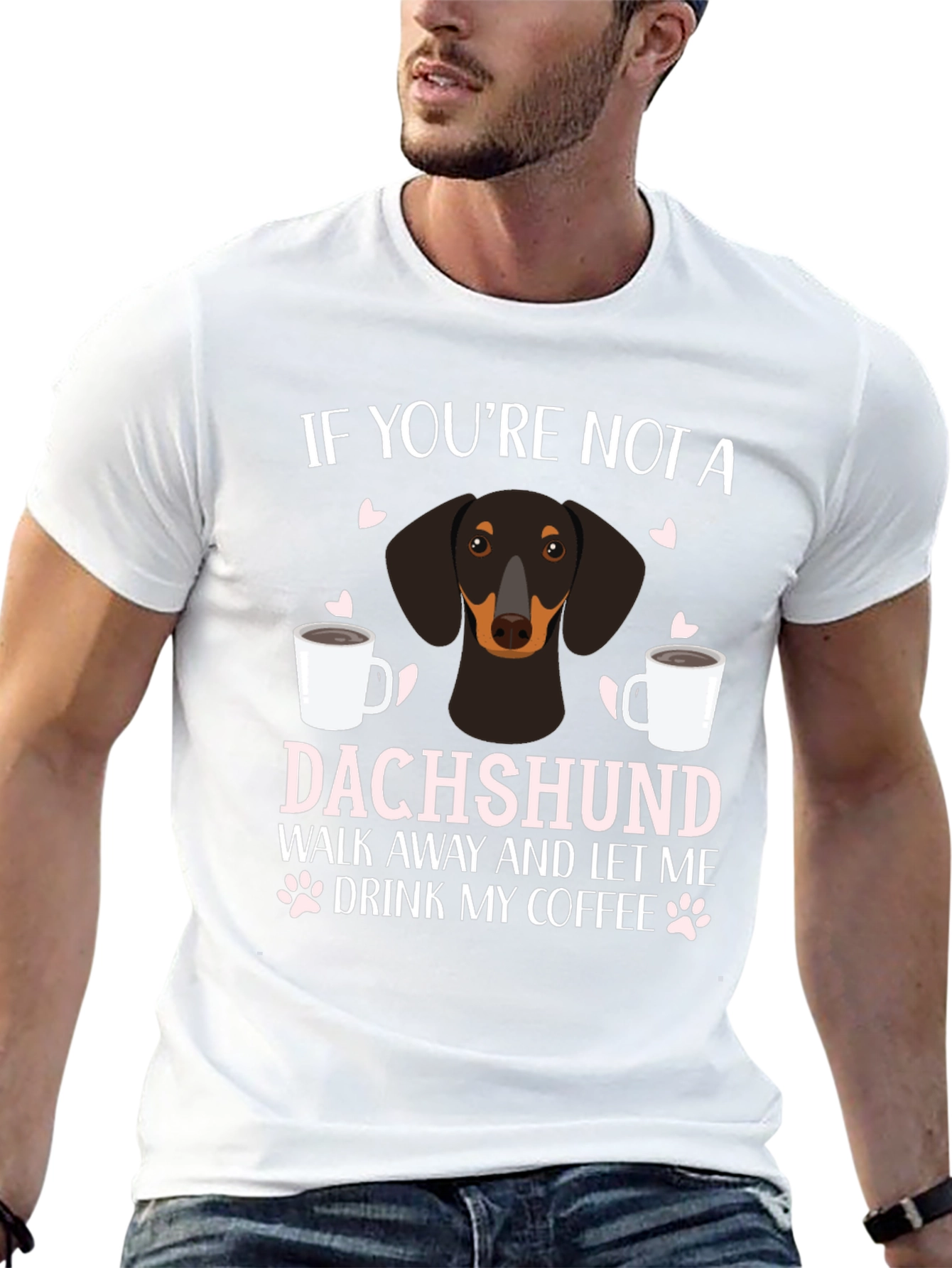 Dachshund Coffee Lover T-Shirt
