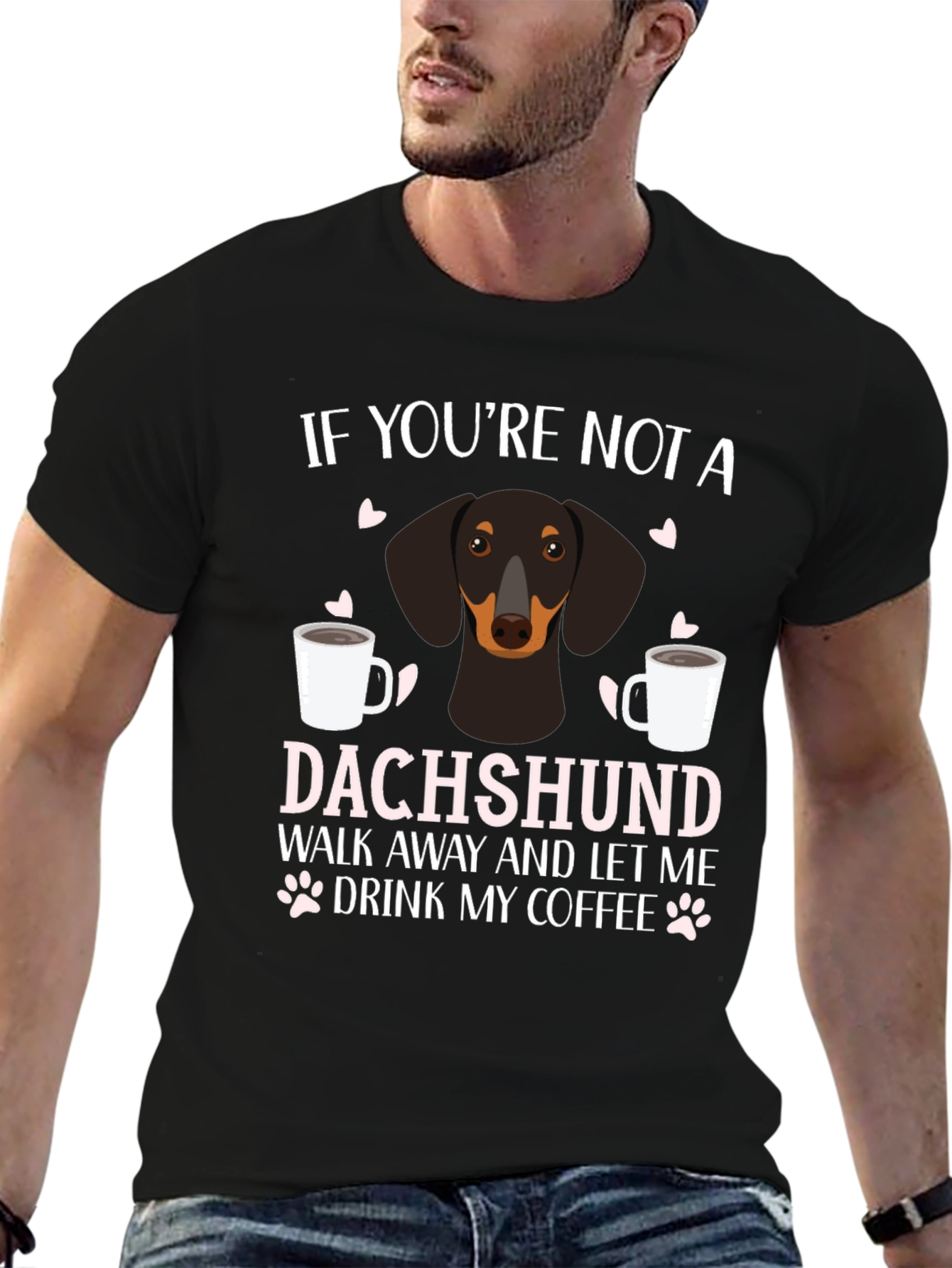 Dachshund Coffee Lover T-Shirt