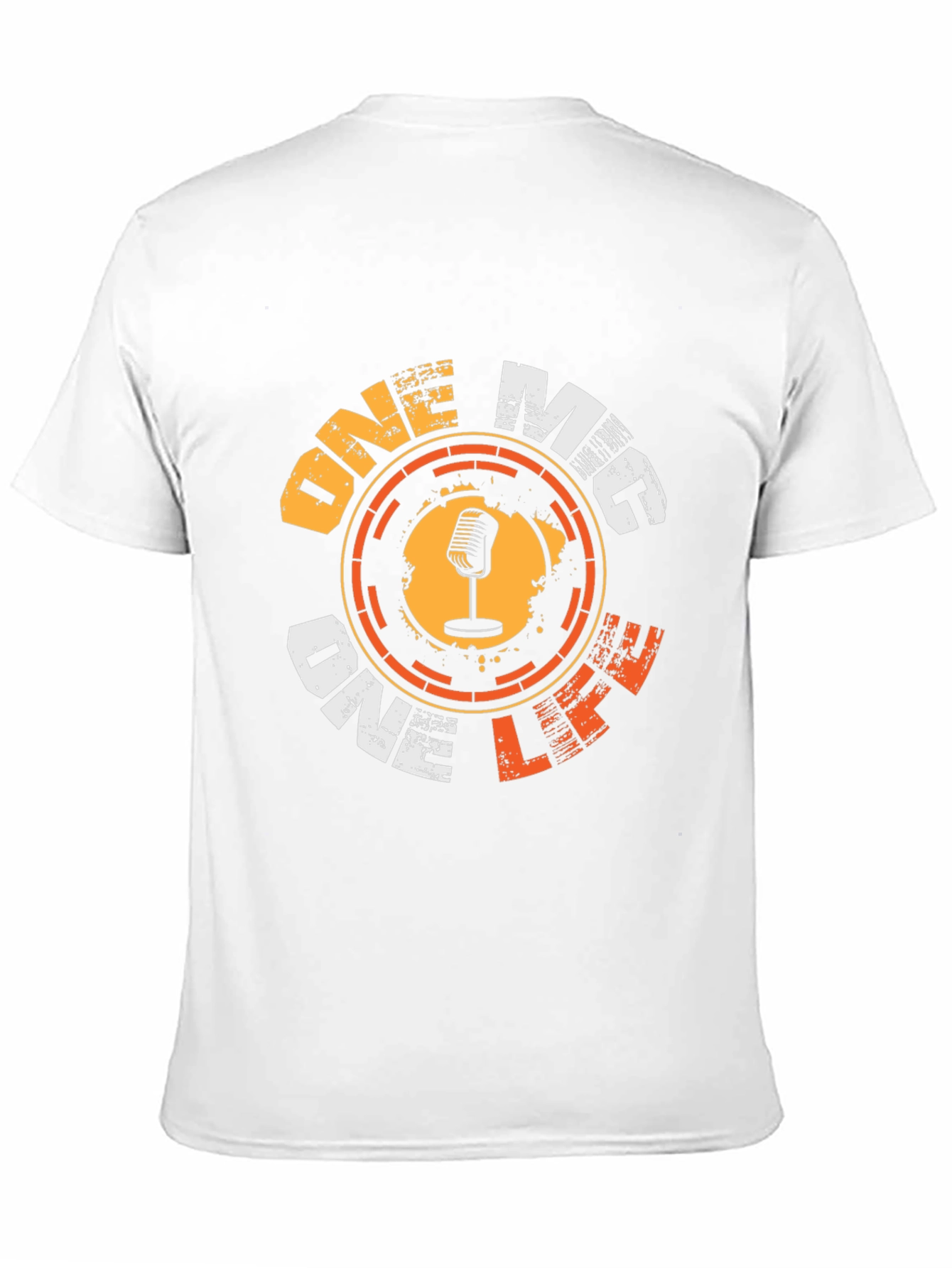 One Mic One Life Graphic Tee - Black