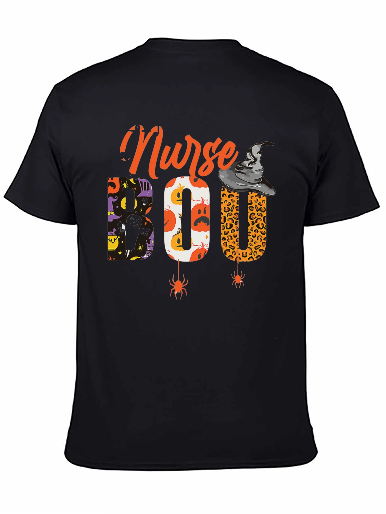 Nurse Boo Halloween T-Shirt Spooky Season Apparel
