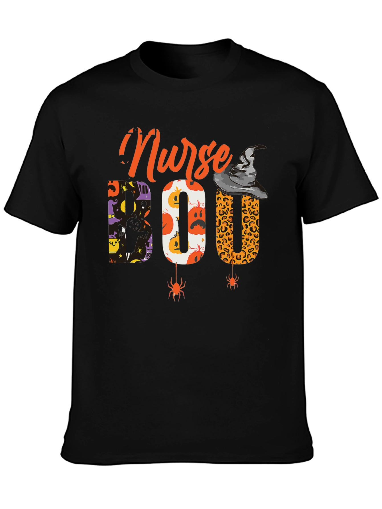 Nurse Boo Halloween T-Shirt Spooky Season Apparel