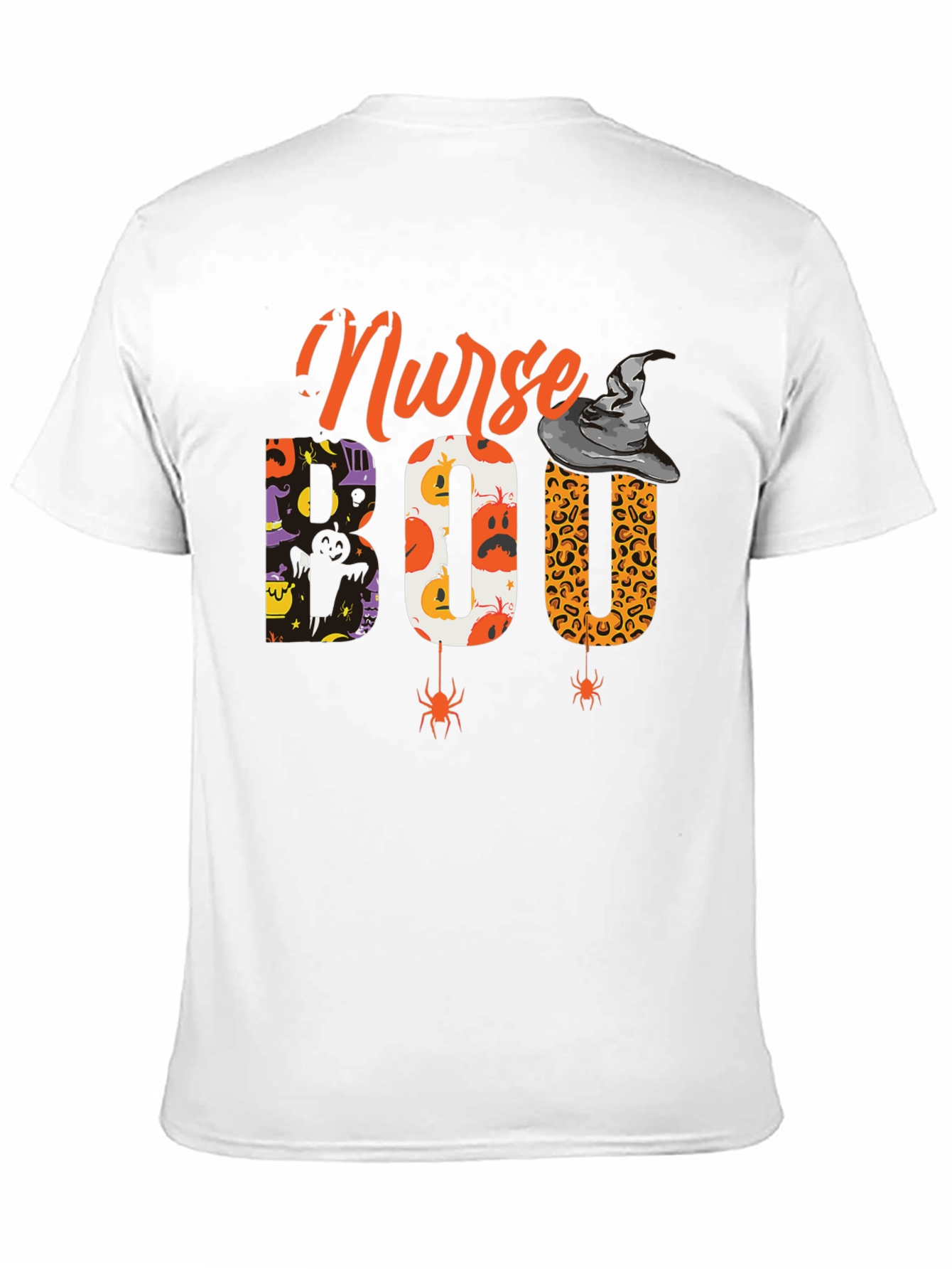 Nurse Boo Halloween T-Shirt Spooky Season Apparel