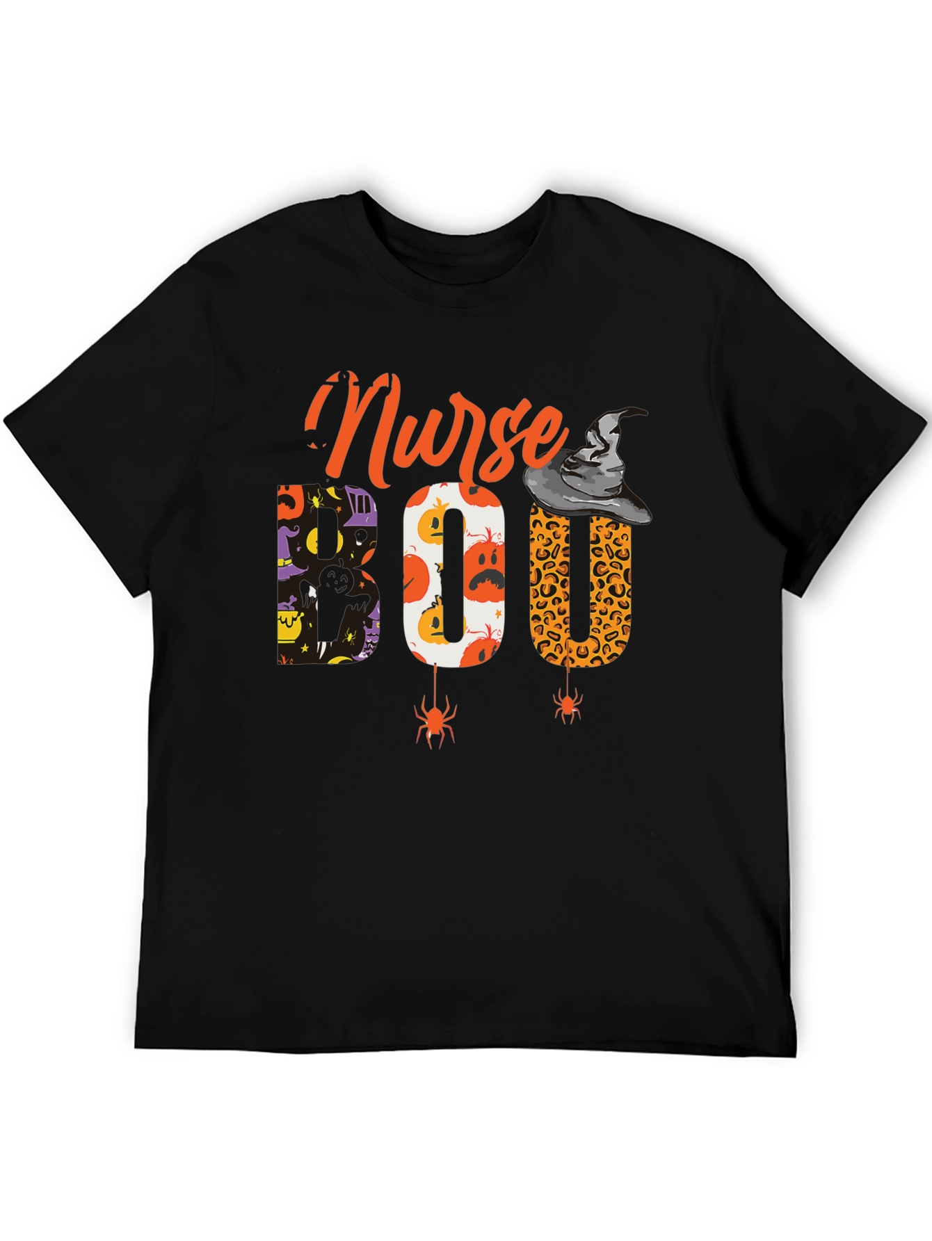 Nurse Boo Halloween T-Shirt Spooky Season Apparel