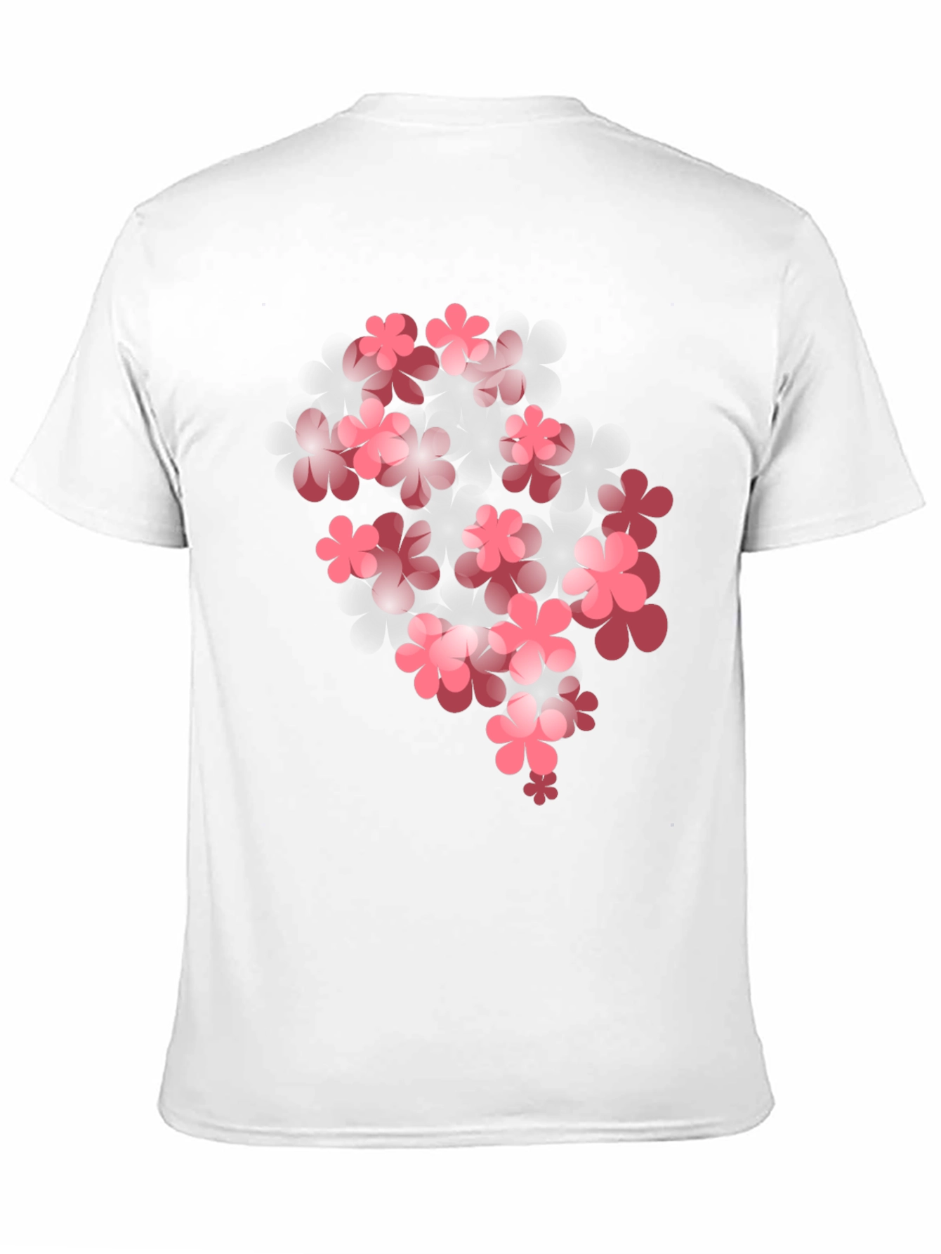 Floral Bloom Graphic T-Shirt - Black