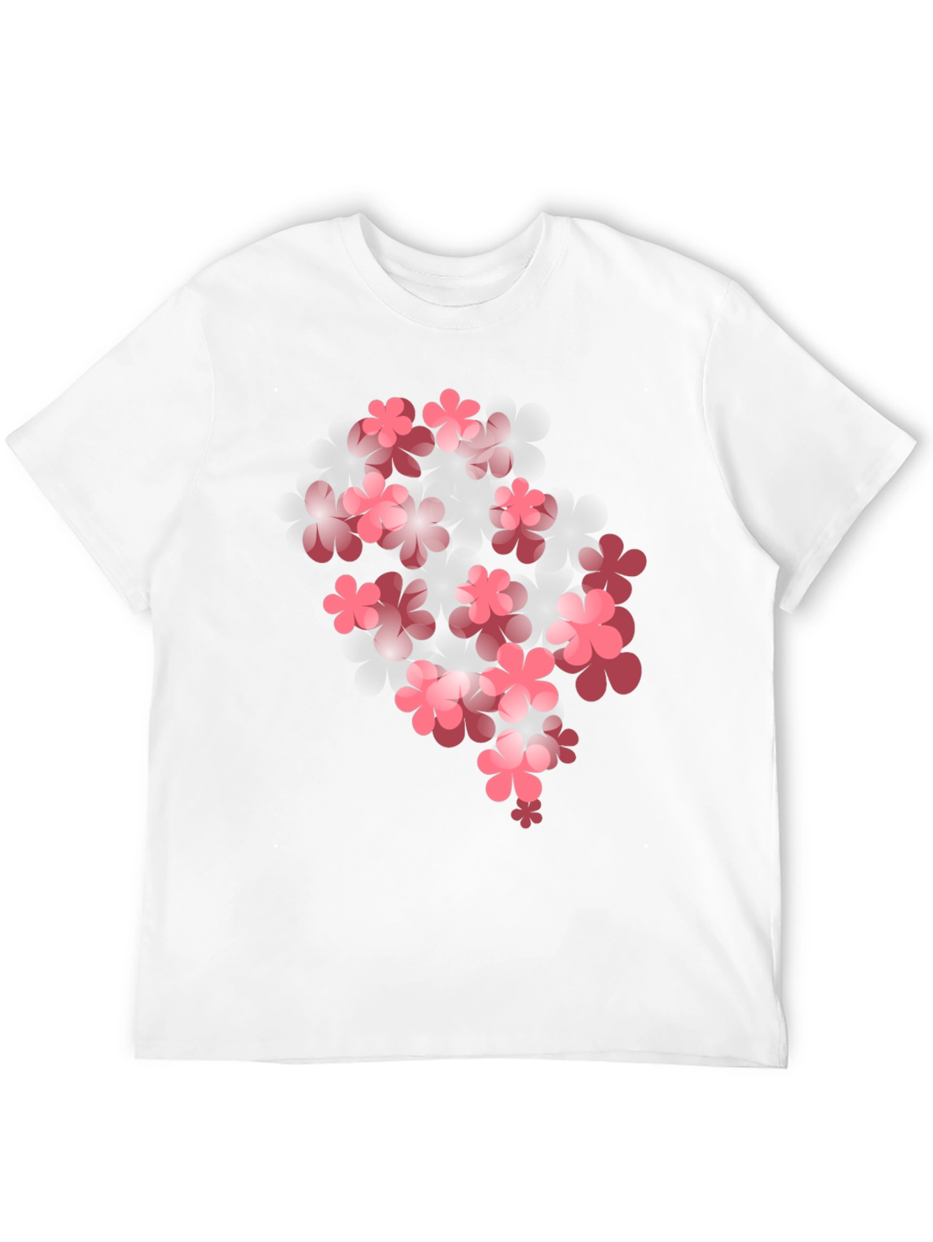 Floral Bloom Graphic T-Shirt - Black