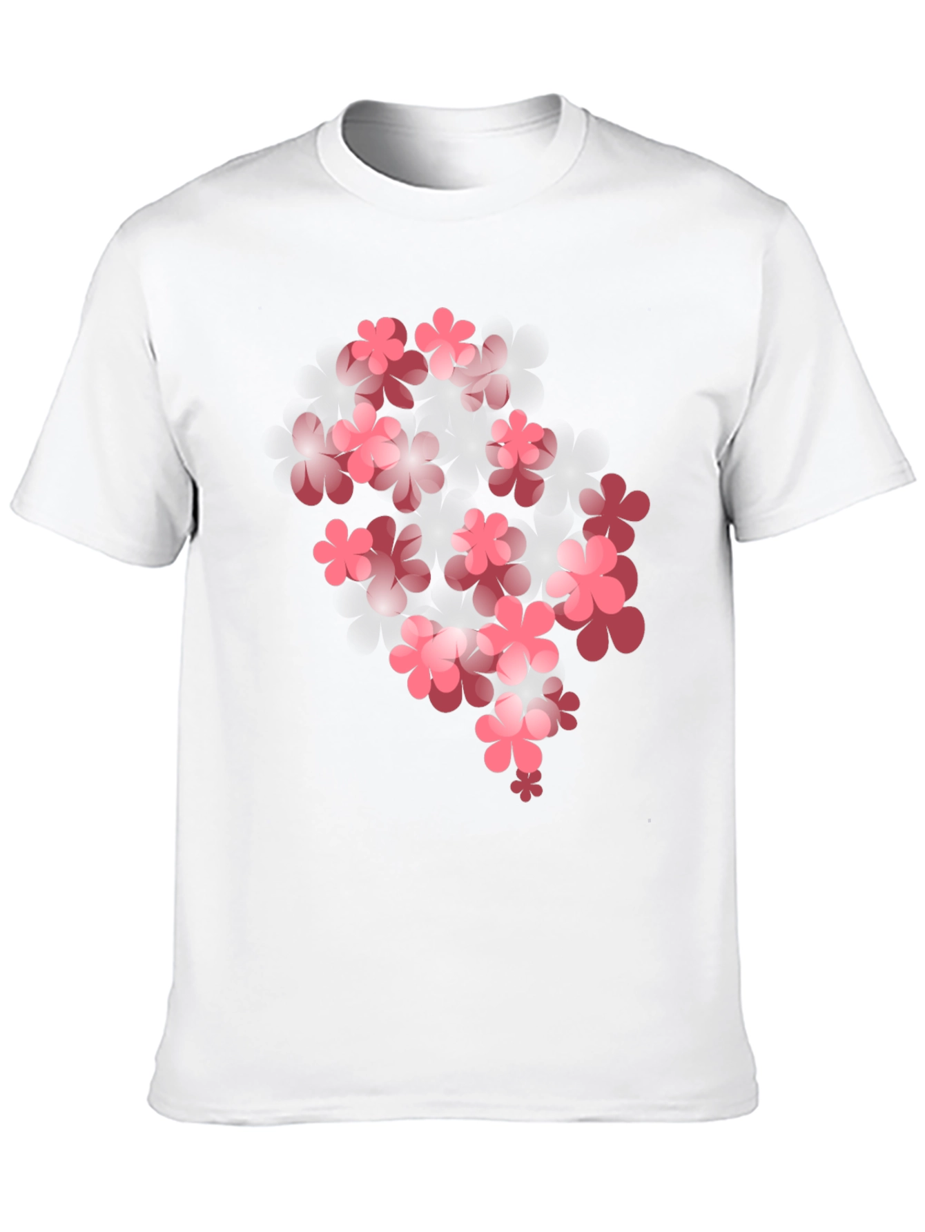 Floral Bloom Graphic T-Shirt - Black