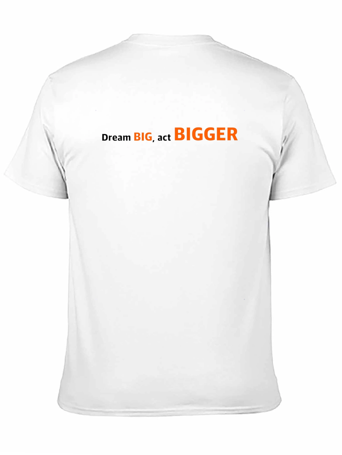 Dream Big Act Bigger Graphic Tee - Black