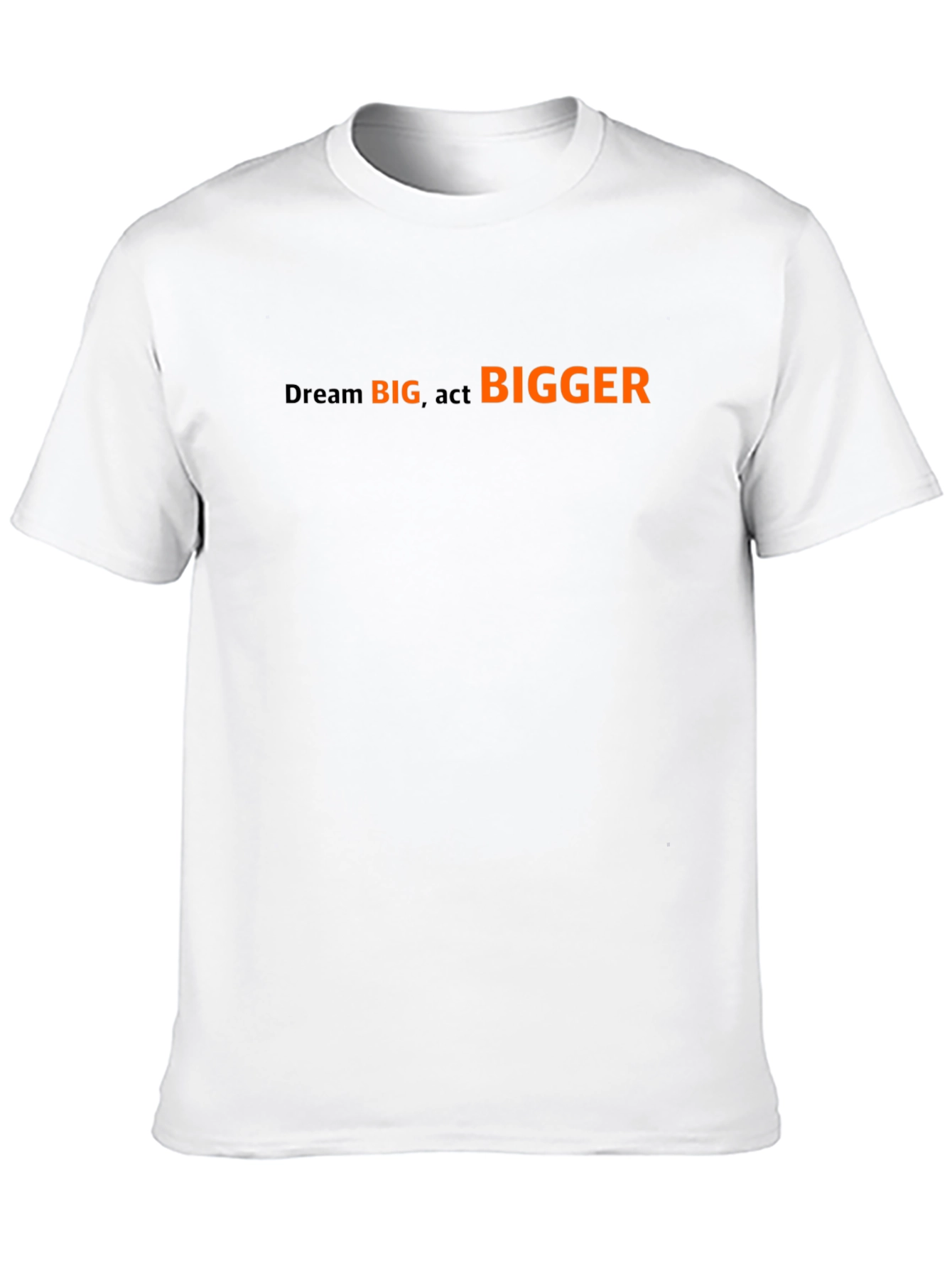 Dream Big Act Bigger Graphic Tee - Black
